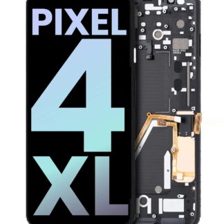 OLED Display mit Rahmen für Google Pixel 4 XL (Original) (Clearly White Powerbutton)