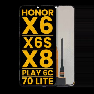 LCD Display ohne Rahmen für Honor X6 / X6S / X8 5G / Play 6C / 70 lite 5G (professionell aufgearbeitet)