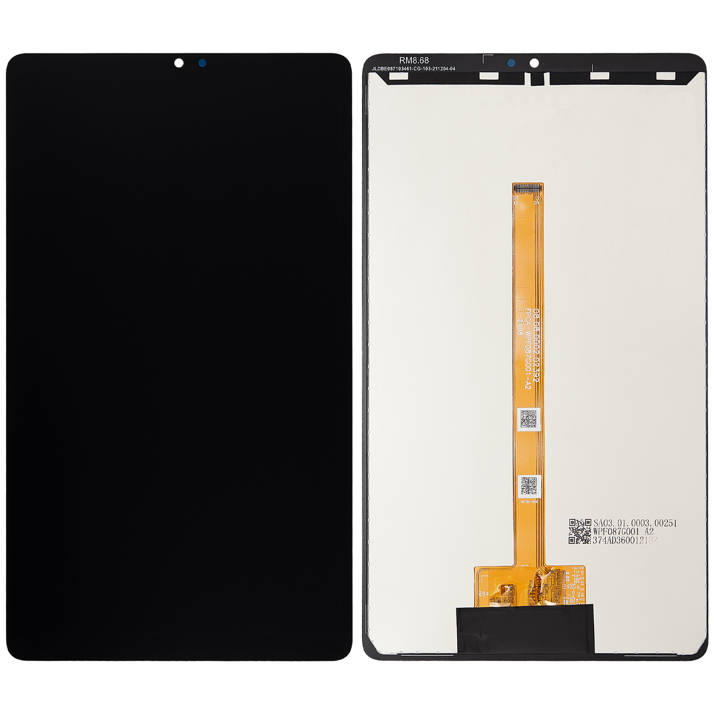 LCD Display ohne Rahmen für Samsung Galaxy Tab A9 (X110) (2023) (nur WiFi) (professionell aufgearbeitet) (Black (Schwarz)) – Bild 2