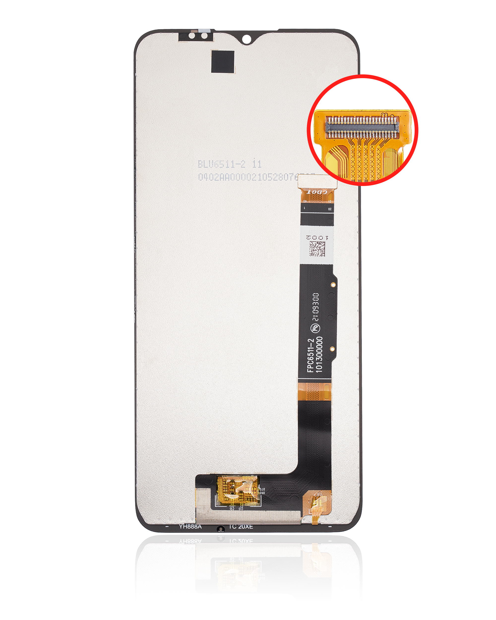 LCD Display ohne Rahmen für TCL 20 XE / 30 XE 5G / 20R 5G (professionell aufgearbeitet) – Bild 4