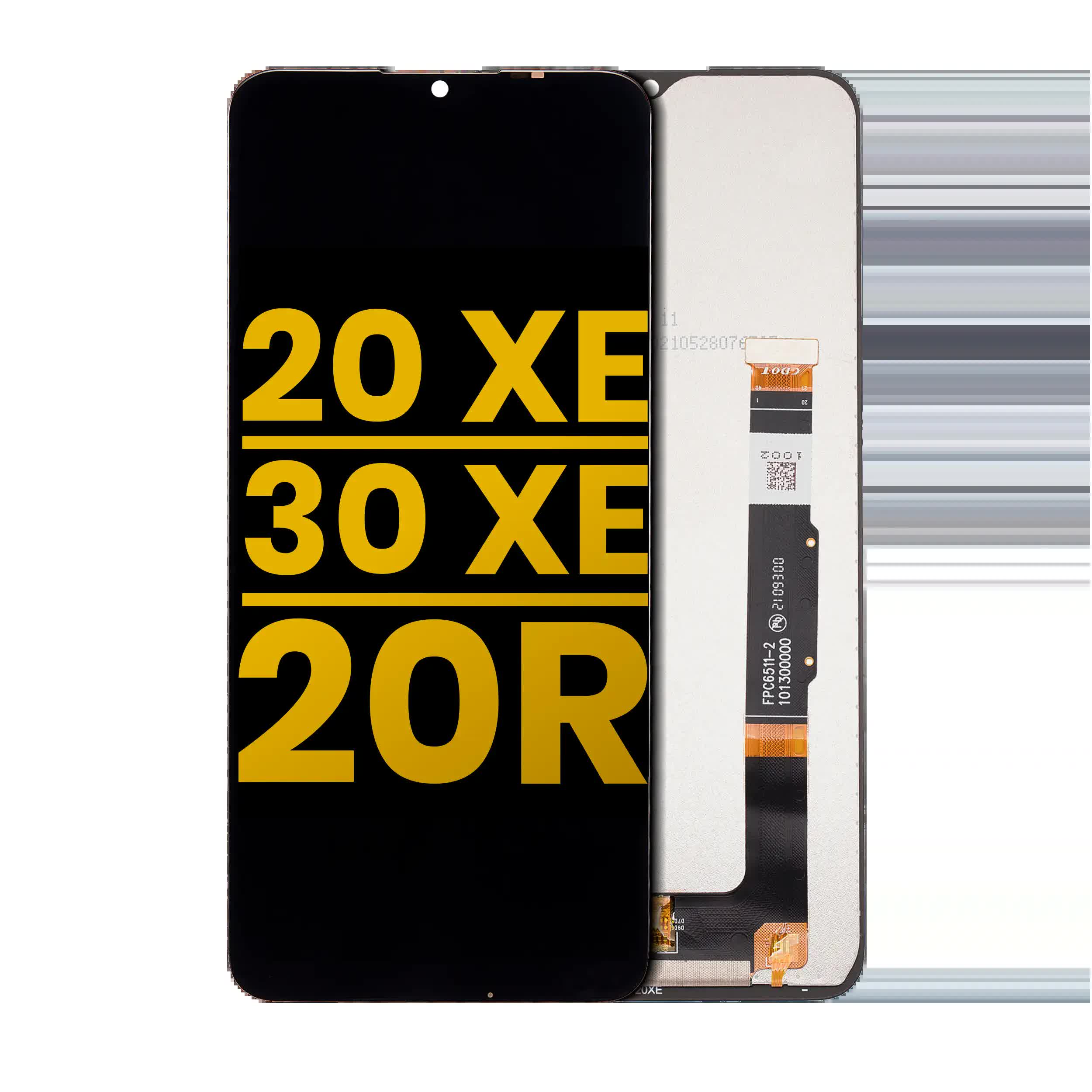 LCD Display ohne Rahmen für TCL 20 XE / 30 XE 5G / 20R 5G (professionell aufgearbeitet)