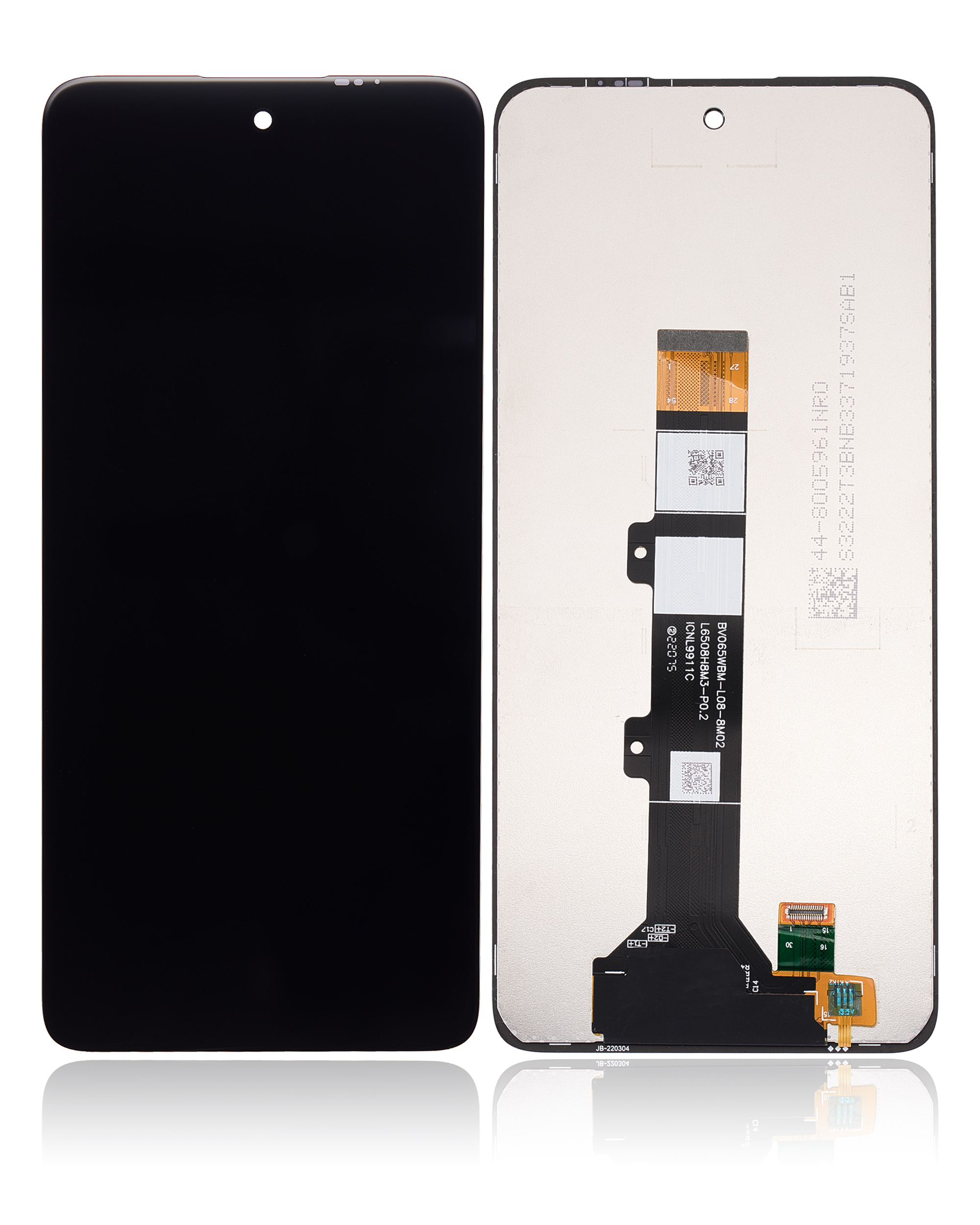 LCD Display ohne Rahmen für Motorola Moto G22 (XT2231 / 2022) / E32s (XT2229 / 2022)(professionell aufgearbeitet) – Bild 2