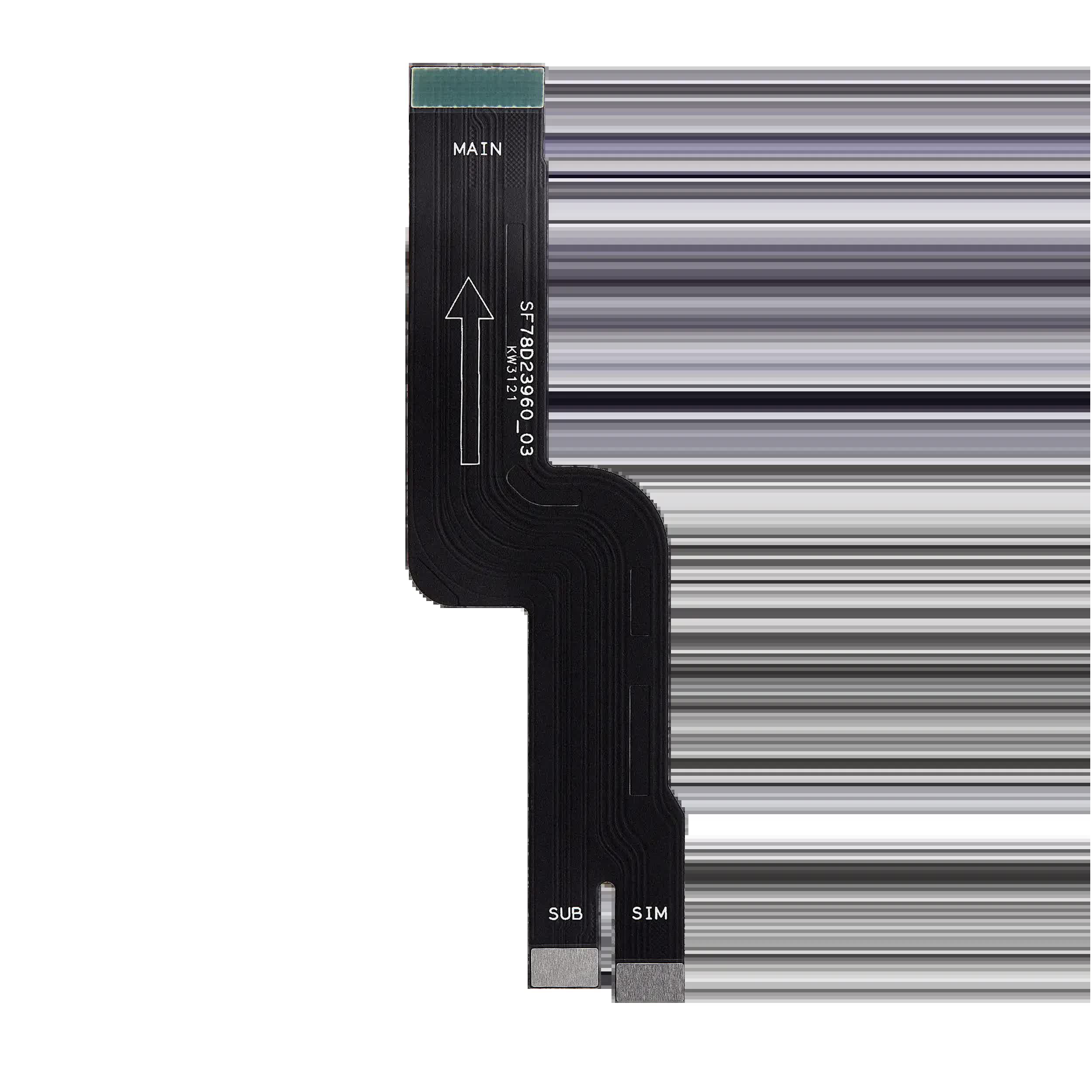 Mainboard-Flexkabel (Connected To Ladebuchse & Kartenleser) für Motorola Moto G22 (XT2231 / 2022)