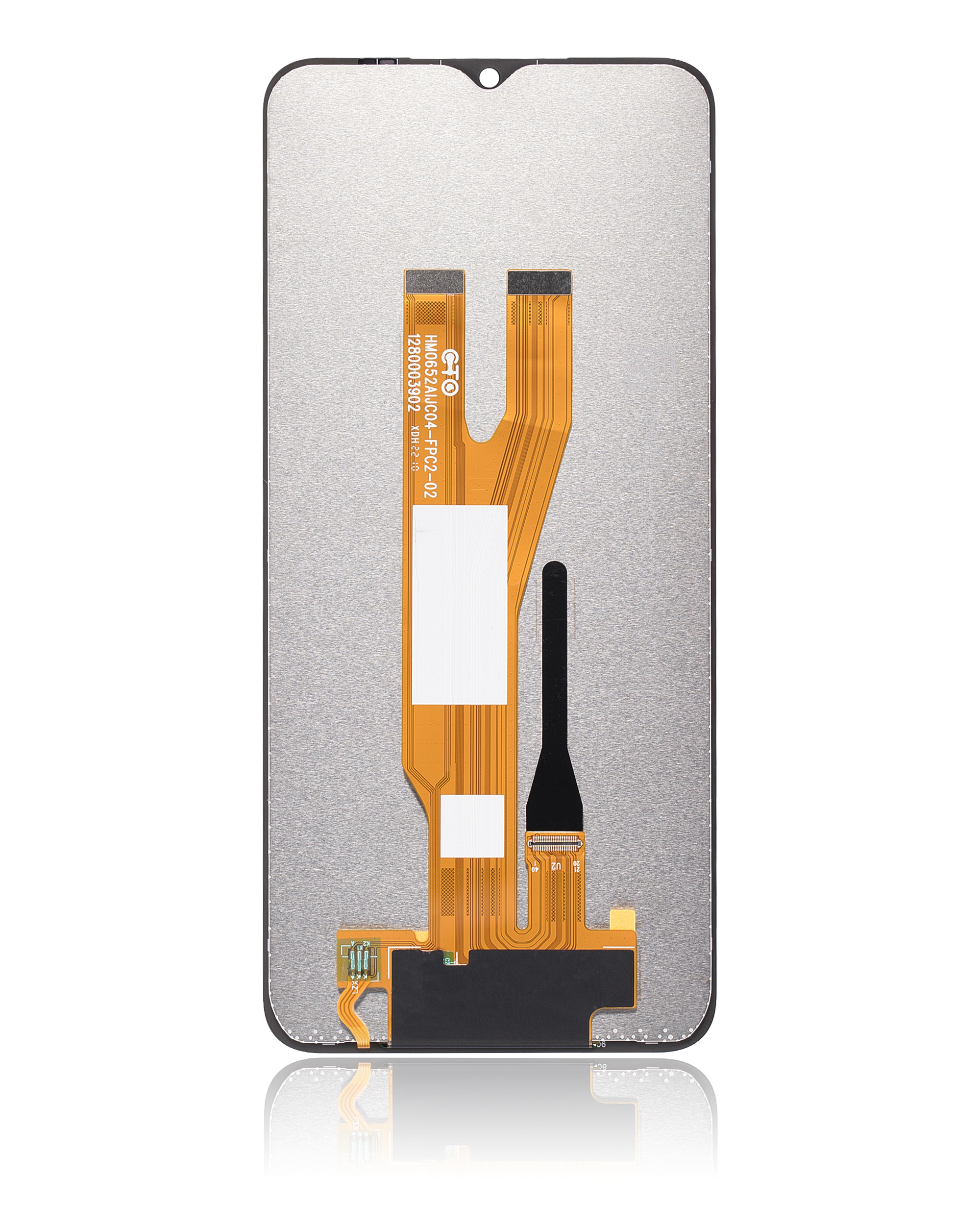LCD Display ohne Rahmen für Samsung Galaxy A03 Core (A032 / 2021) (professionell aufgearbeitet) (Black (Schwarz)) – Bild 4