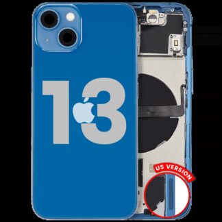 Rückgehäuse mit Kleinteilen für iPhone 13 (US-Version) (ausgebautes Originalteil: Grade B) (Blue (Blau))