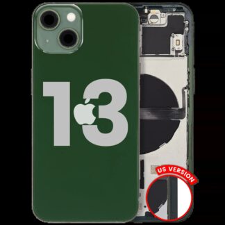 Rückgehäuse mit Kleinteilen für iPhone 13 (US-Version) (ausgebautes Originalteil: Grade B) (Green (Grün))