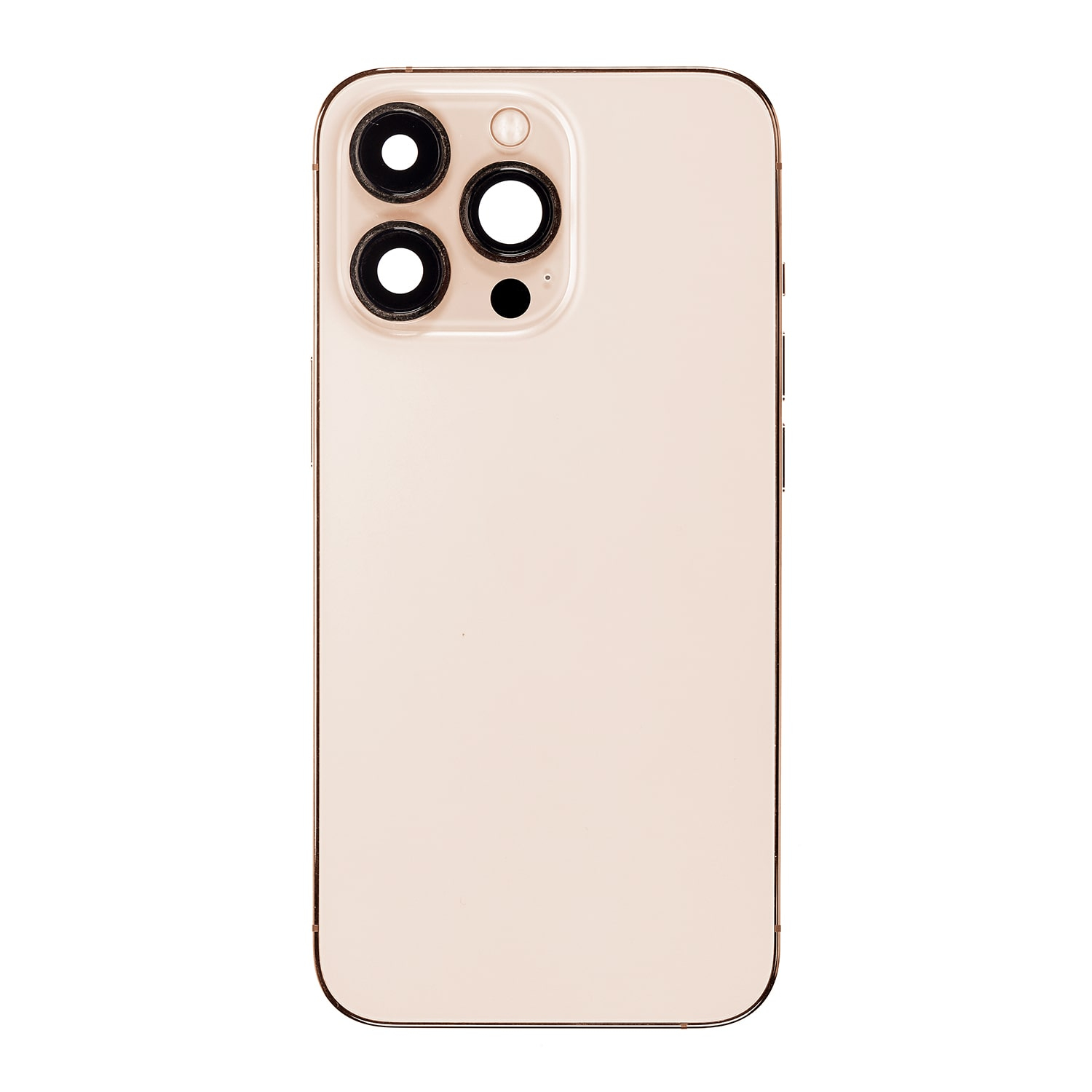Rückgehäuse mit Kleinteilen für iPhone 13 Pro (US-Version) (ausgebautes Originalteil: Grade C) (Gold) – Bild 2