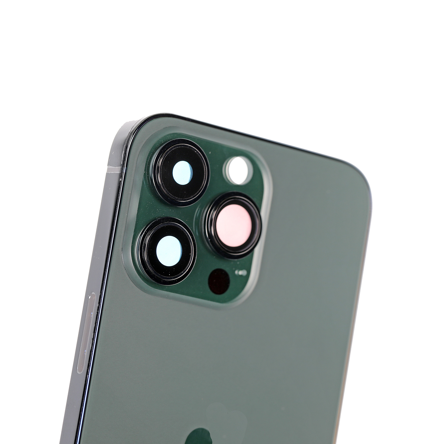 Rückgehäuse mit Kleinteilen für iPhone 13 Pro (US-Version) (ausgebautes Originalteil: Grade C) (Alpine Green) – Bild 4