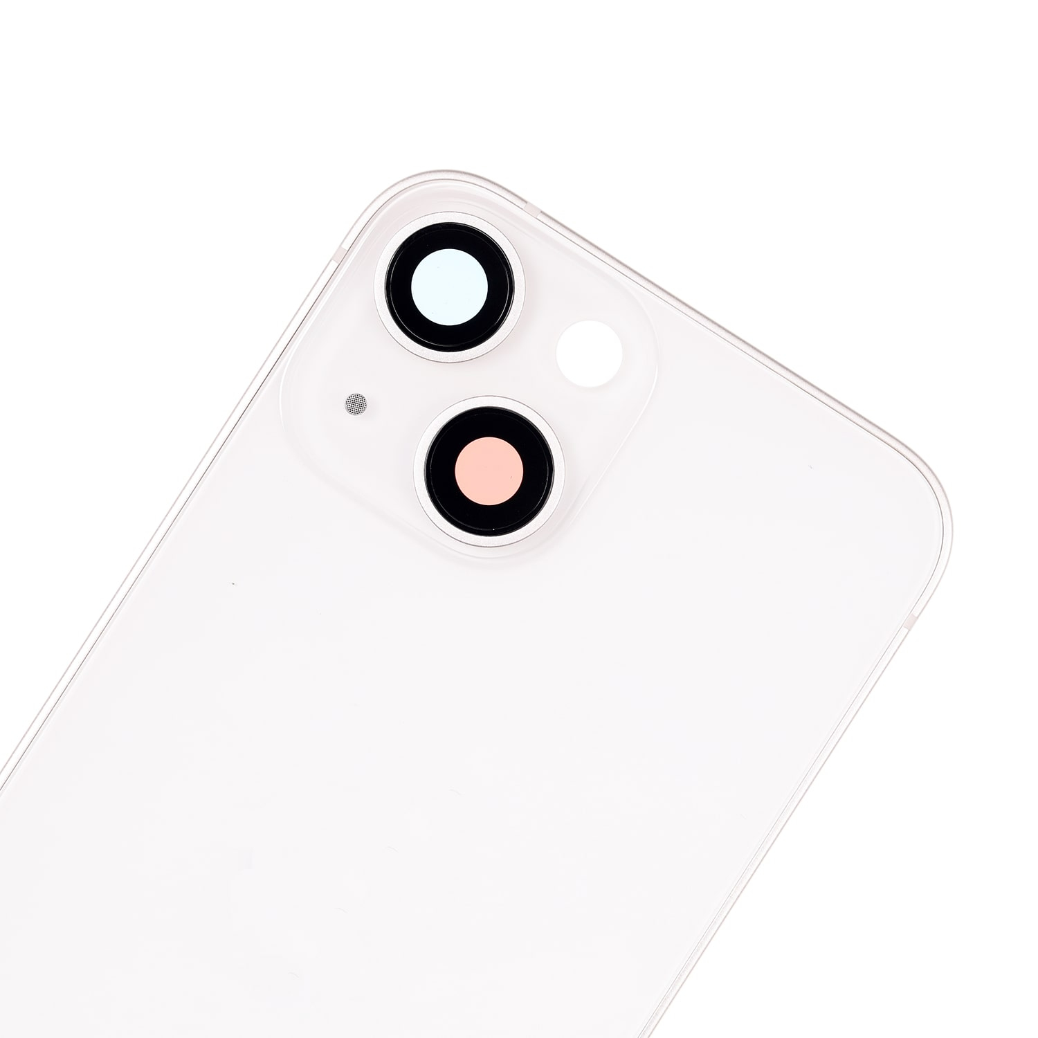 Rückgehäuse mit Kleinteilen für iPhone 13 Mini (US-Version) (ausgebautes Originalteil: Grade B) (Starlight) – Bild 4