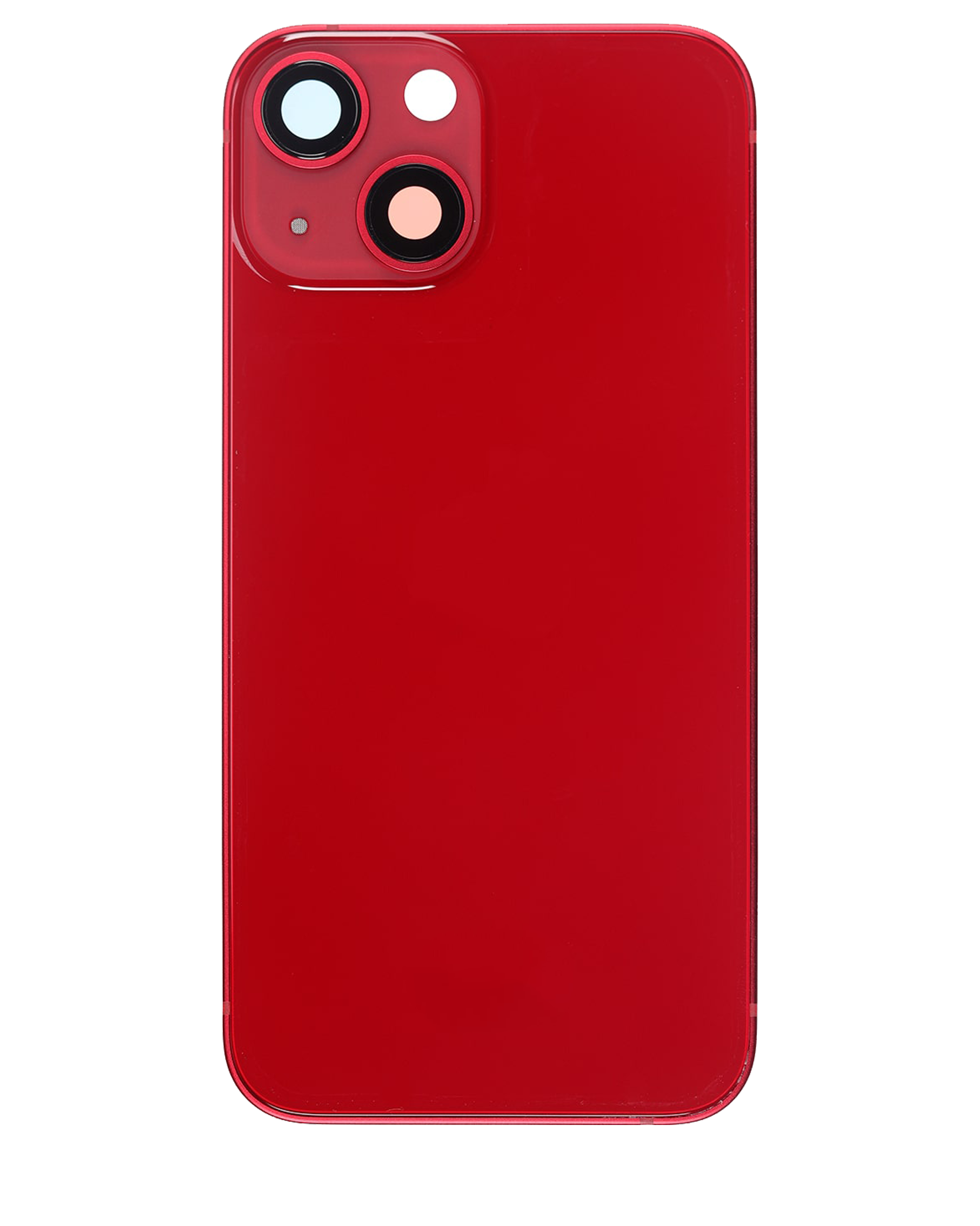 Rückgehäuse mit Kleinteilen für iPhone 13 Mini (US-Version) (ausgebautes Originalteil: Grade C) (Red (Rot)) – Bild 2