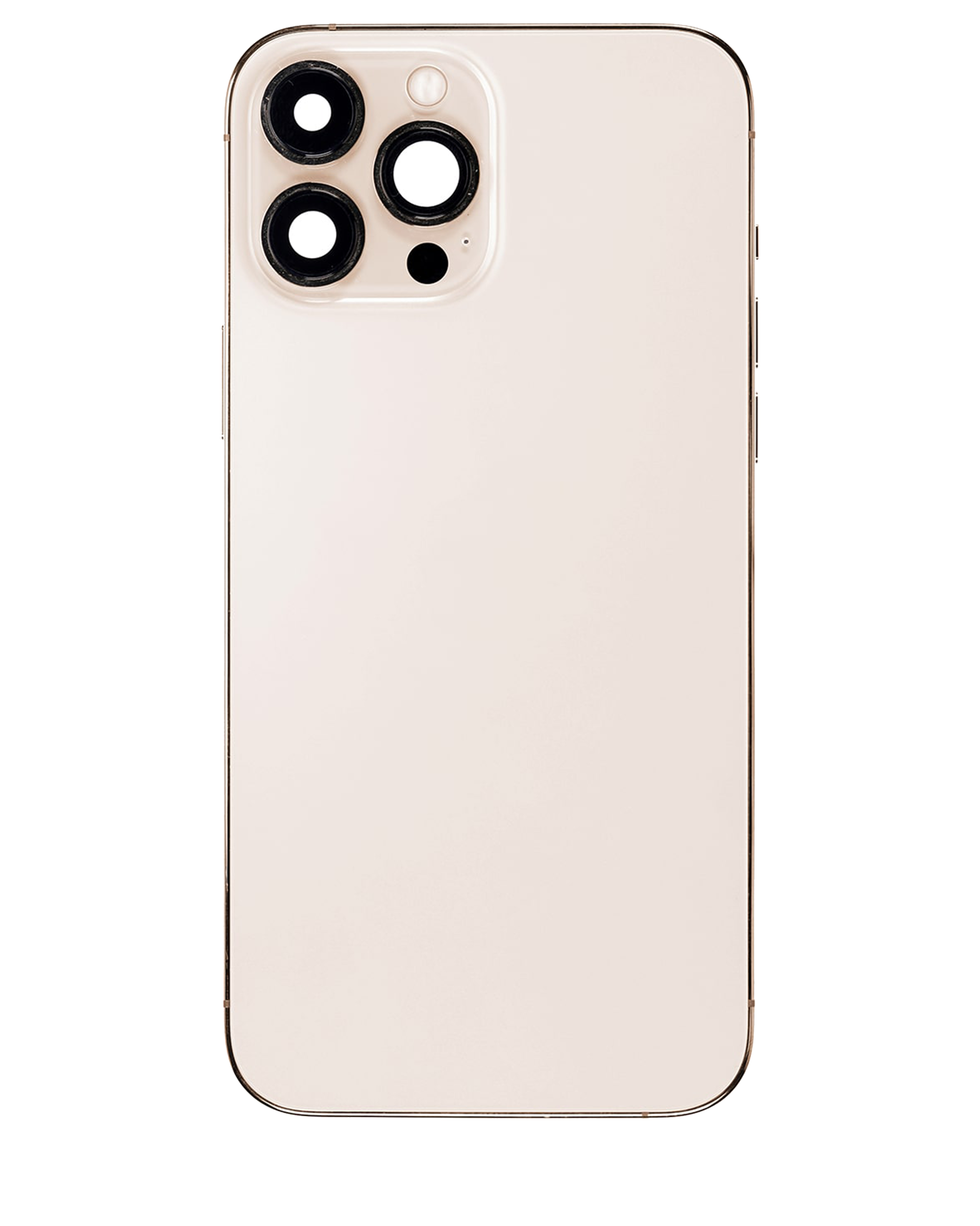 Rückgehäuse mit Kleinteilen für iPhone 13 Pro Max (US-Version) (ausgebautes Originalteil: Grade B) (Gold) – Bild 2