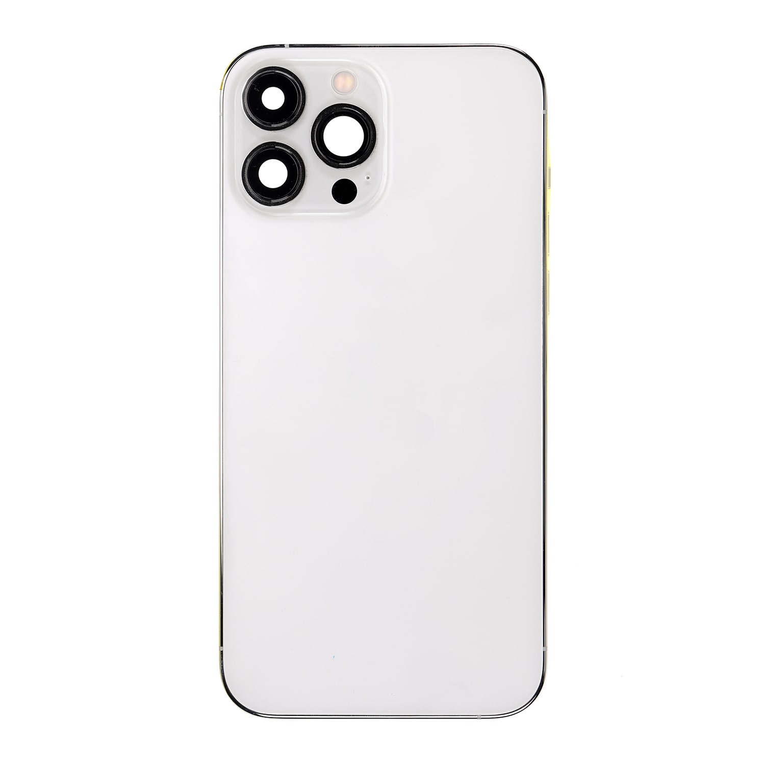 Rückgehäuse mit Kleinteilen für iPhone 13 Pro Max (US-Version) (ausgebautes Originalteil: Grade B) (Silver (Silber)) – Bild 2