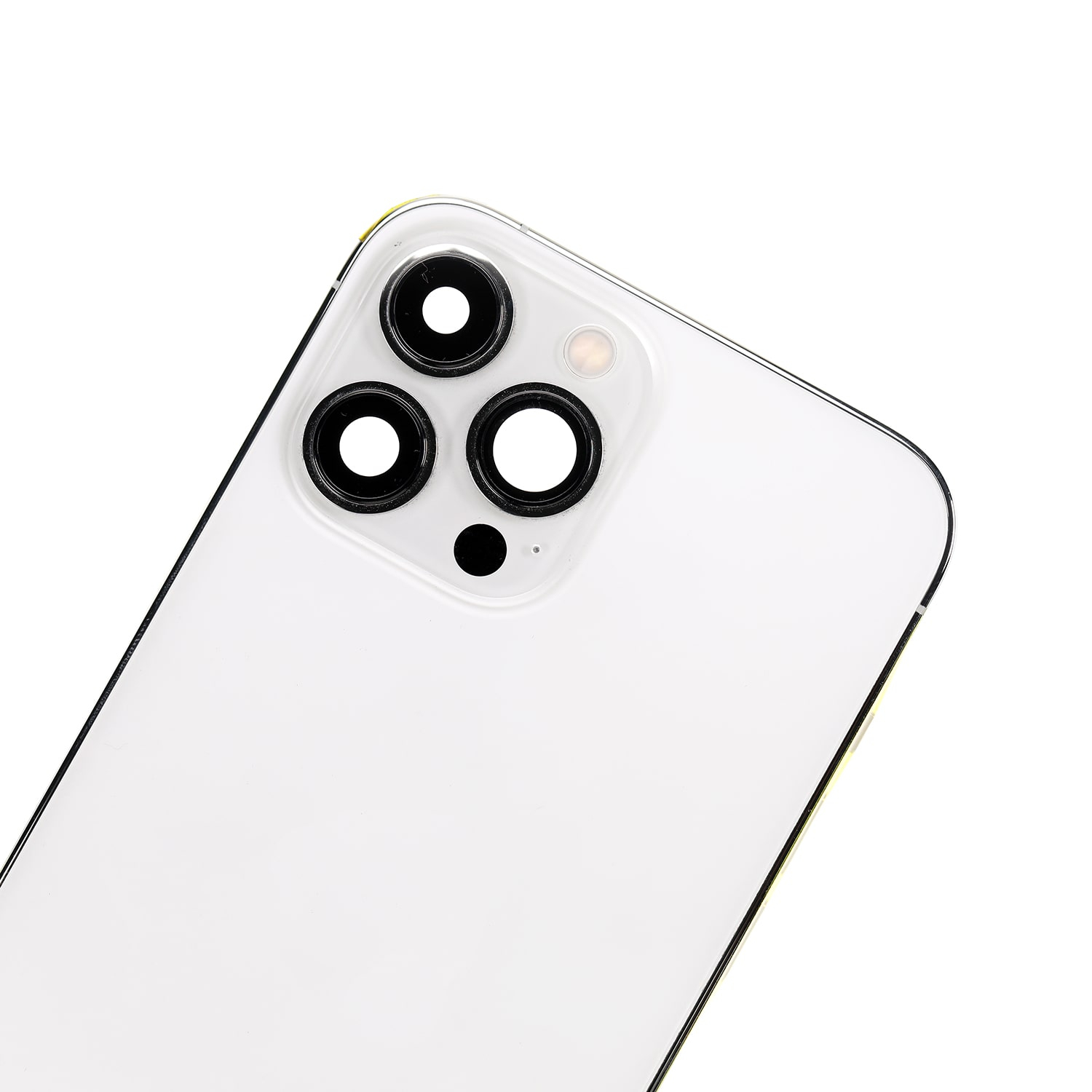 Rückgehäuse mit Kleinteilen für iPhone 13 Pro Max (US-Version) (ausgebautes Originalteil: Grade B) (Silver (Silber)) – Bild 4