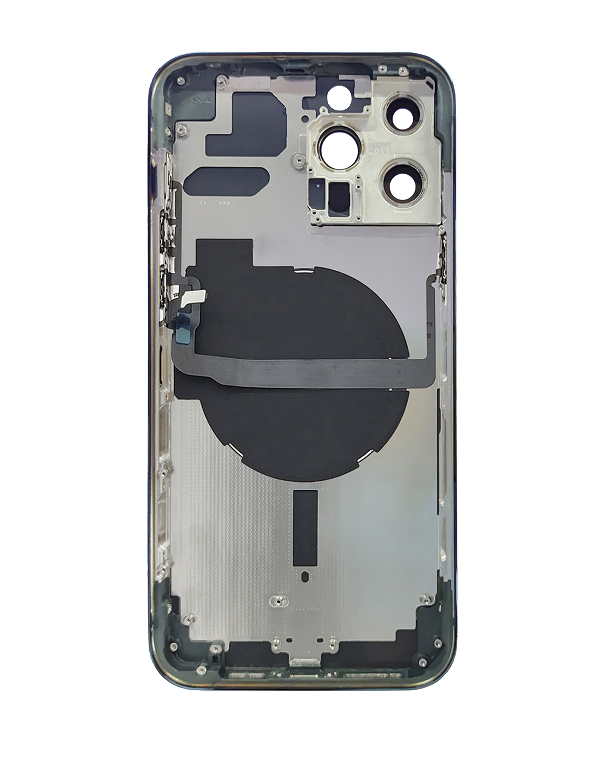 Rückgehäuse mit Kleinteilen für iPhone 13 Pro Max (US-Version) (ausgebautes Originalteil: Grade C) (Alpine Green) – Bild 3