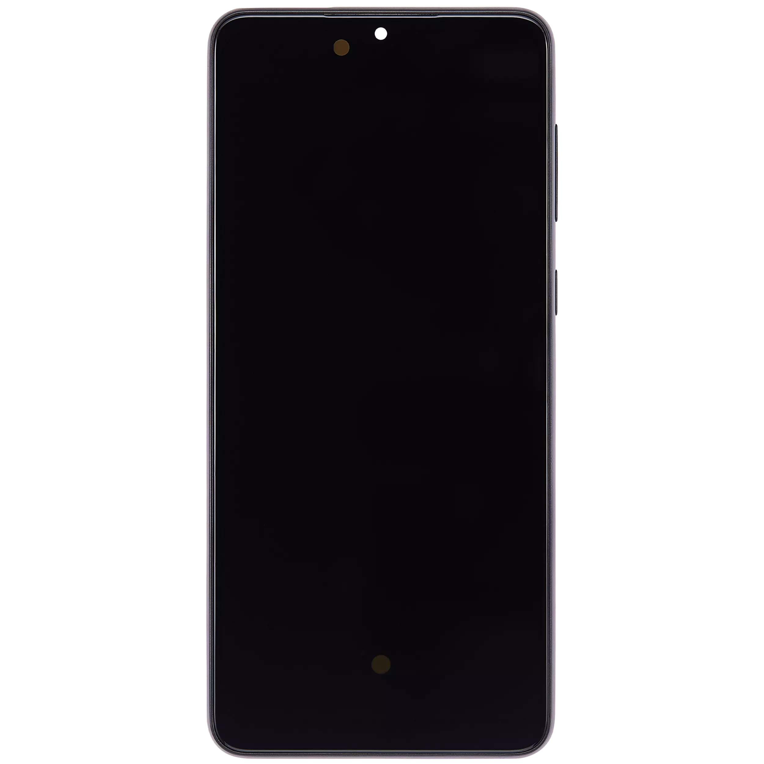OLED Display mit Rahmen für Samsung Galaxy A33 5G (A336 / 2022) (Aftermarket Plus) (Black (Schwarz)) – Bild 3
