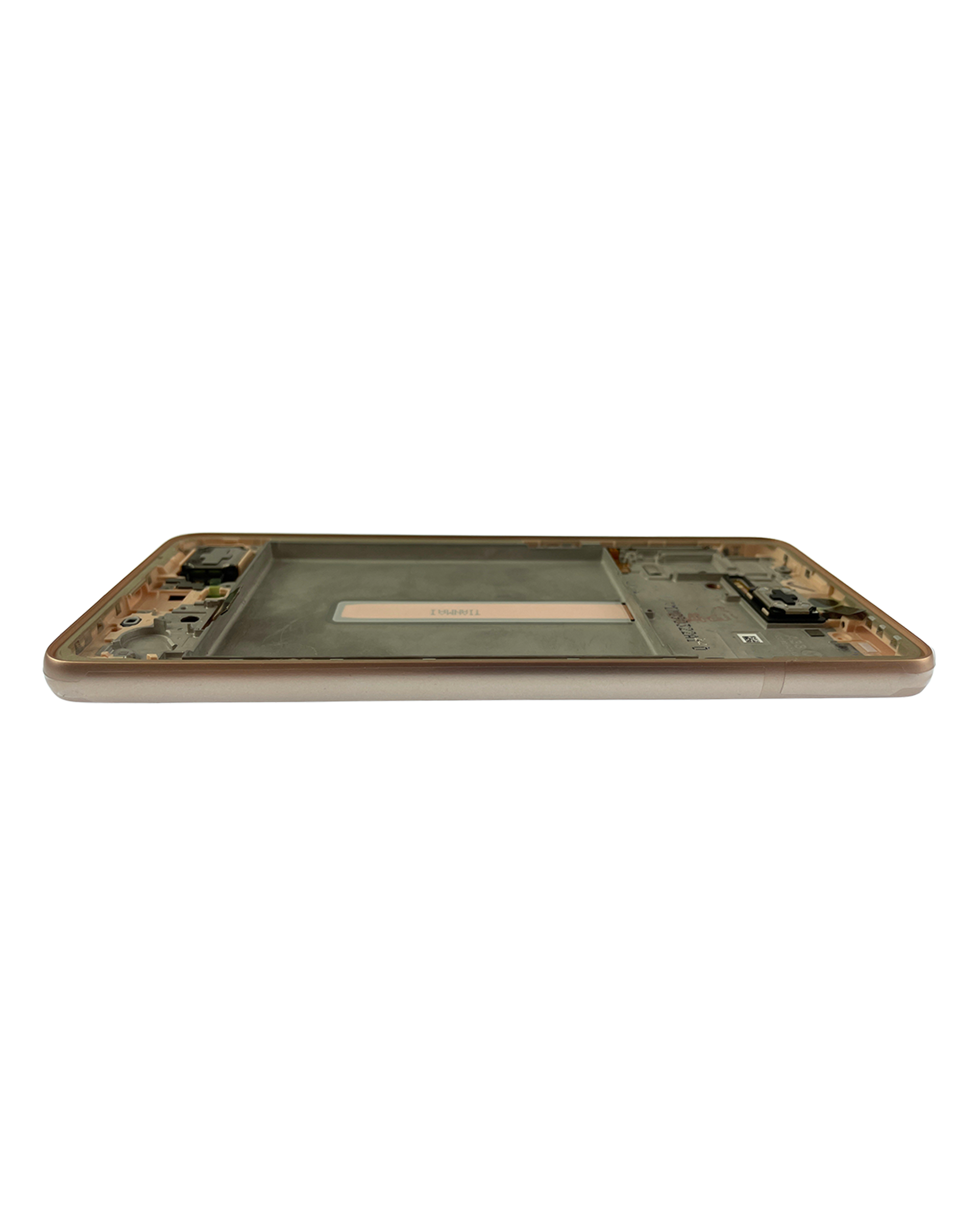OLED Display mit Rahmen für Samsung Galaxy A33 5G (A336 / 2022) (Service Pack) (Peach) – Bild 2