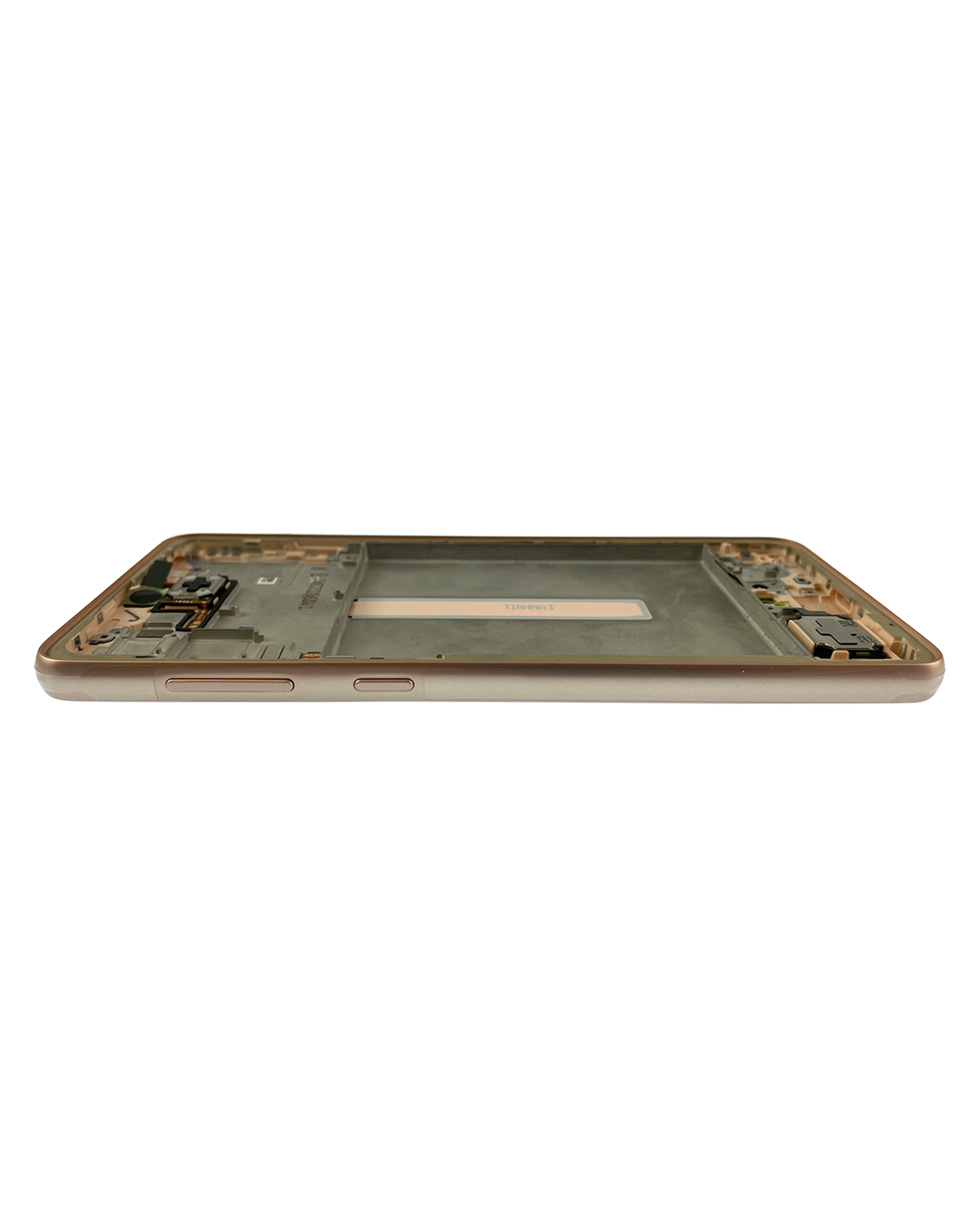 OLED Display mit Rahmen für Samsung Galaxy A33 5G (A336 / 2022) (Service Pack) (Peach) – Bild 4
