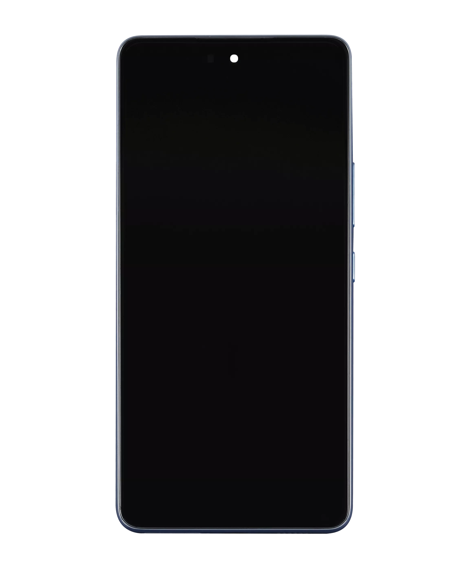 OLED Display mit Rahmen für Samsung Galaxy A53 5G (A536 / 2022) (6.36") (Aftermarket Plus) (Blue (Blau)) – Bild 2