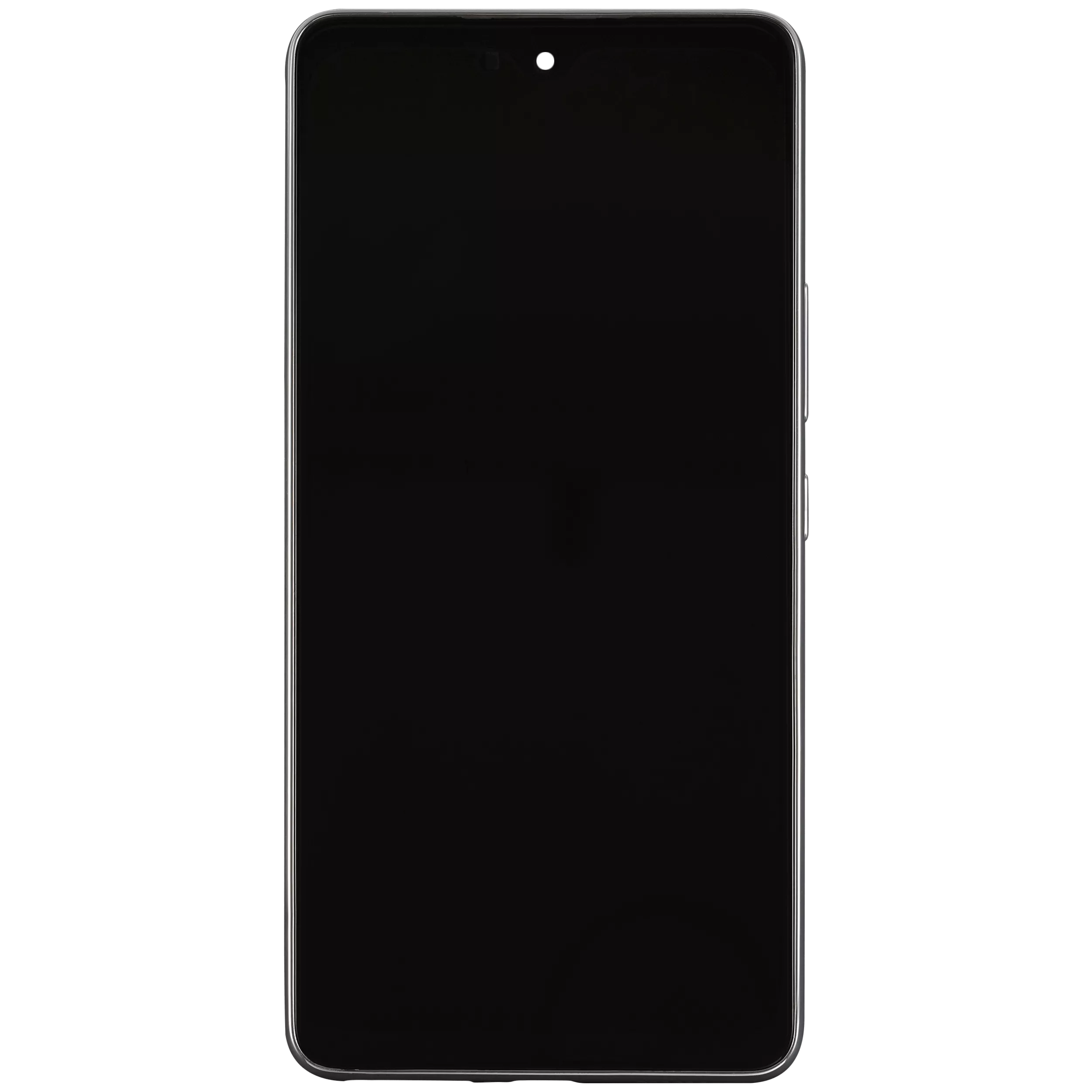 OLED Display mit Rahmen für Samsung Galaxy A53 5G (A536 / 2022) (6.36") (Aftermarket Plus) (White (Weiß)) – Bild 3