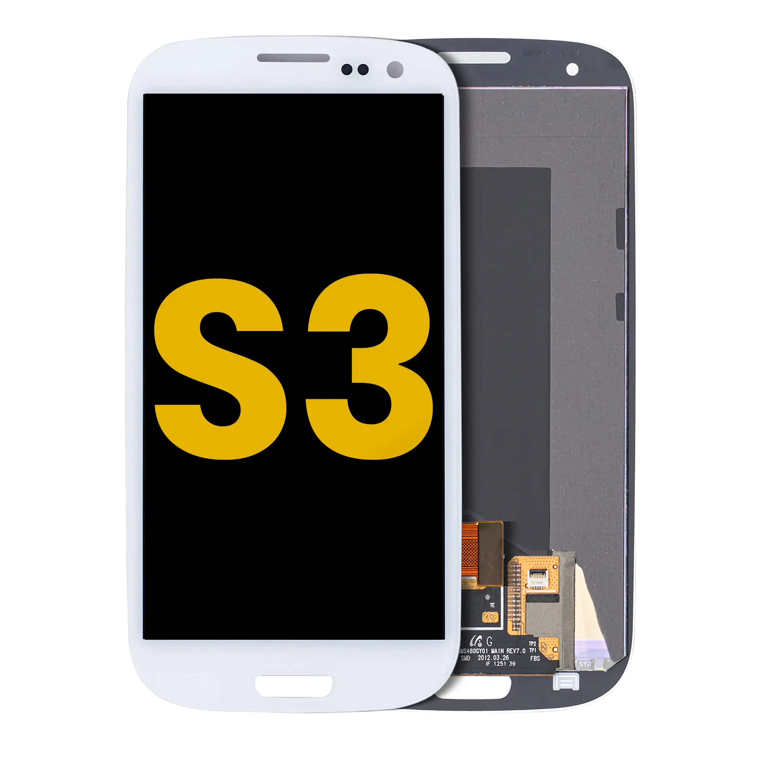 OLED Display mit Rahmen für Samsung Galaxy A53 5G (A536 / 2022) (Service Pack) (Blue (Blau)) – Bild 4