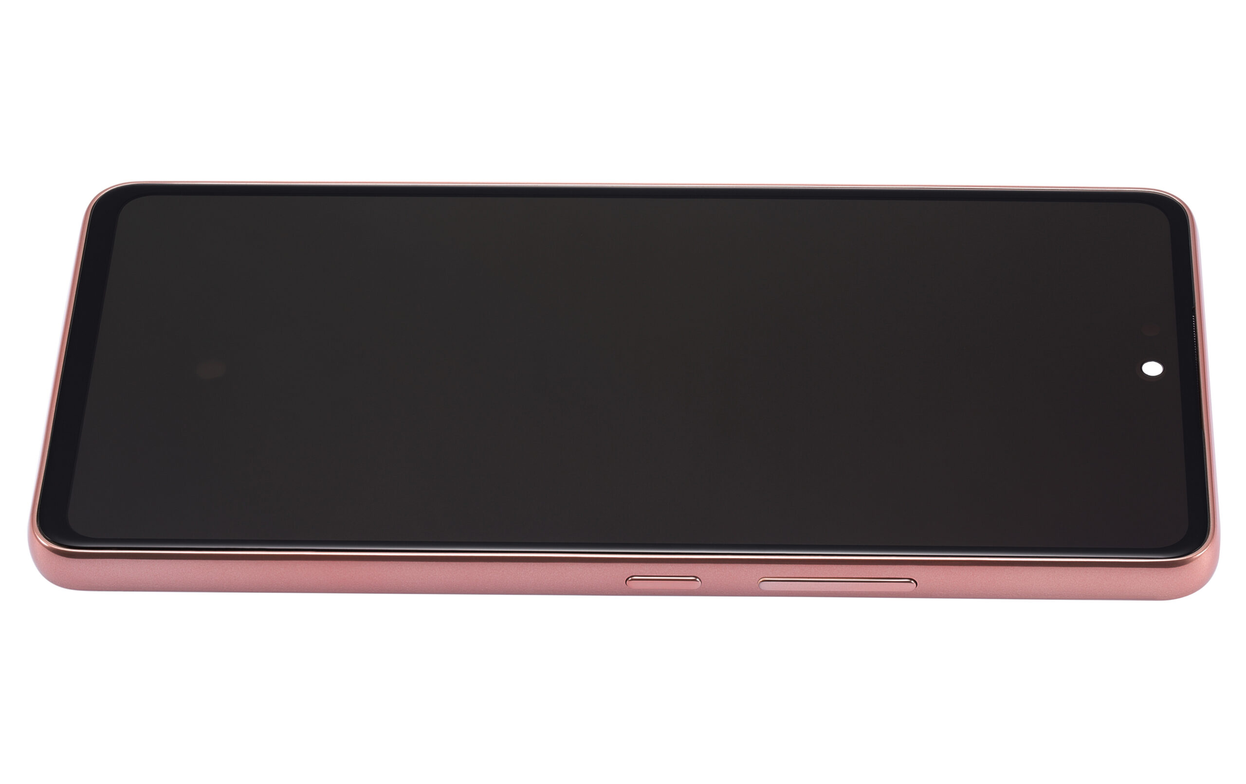 OLED Display mit Rahmen für Samsung Galaxy A53 5G (A536 / 2022) (Service Pack) (Peach) – Bild 4
