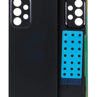 Rückdeckelglas für Samsung Galaxy A53 5G (A536 / 2022) (Aftermarket Plus) (Black (Schwarz))