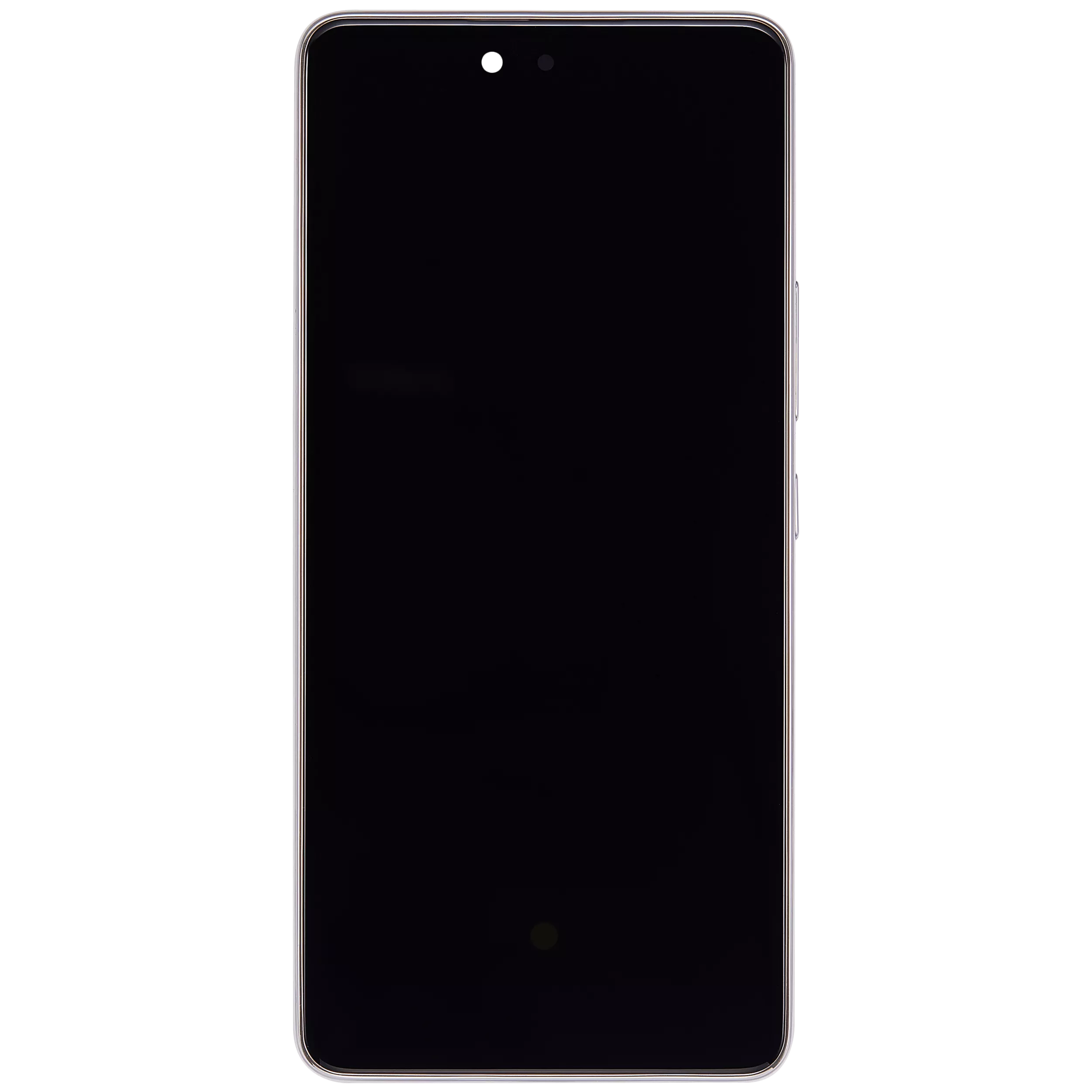 OLED Display mit Rahmen für Samsung Galaxy A53 5G (A536 / 2022) (6.46") (Aftermarket Plus) (White (Weiß)) – Bild 3