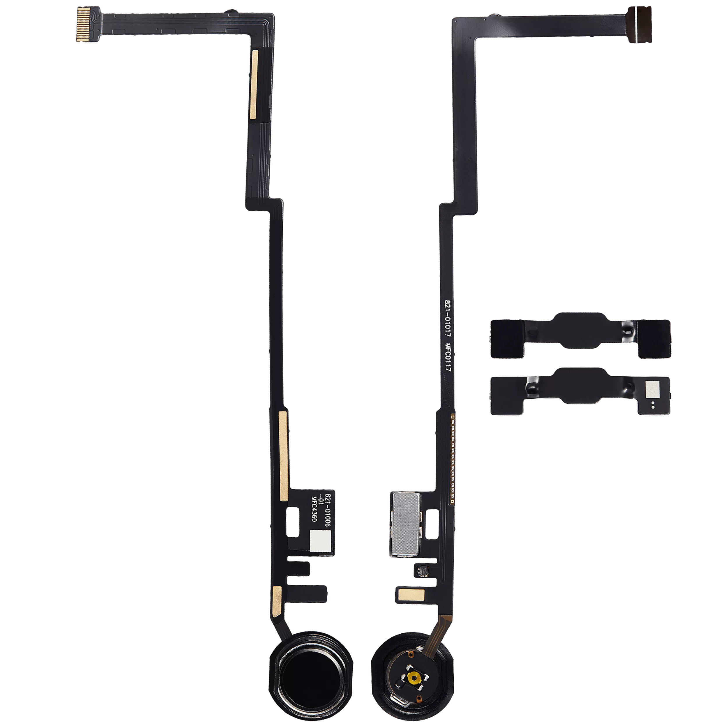 Homebutton-Flexkabel für iPad 5 (2017) / iPad 6 (2018) (Aftermarket Plus) (Black (Schwarz)) – Bild 2