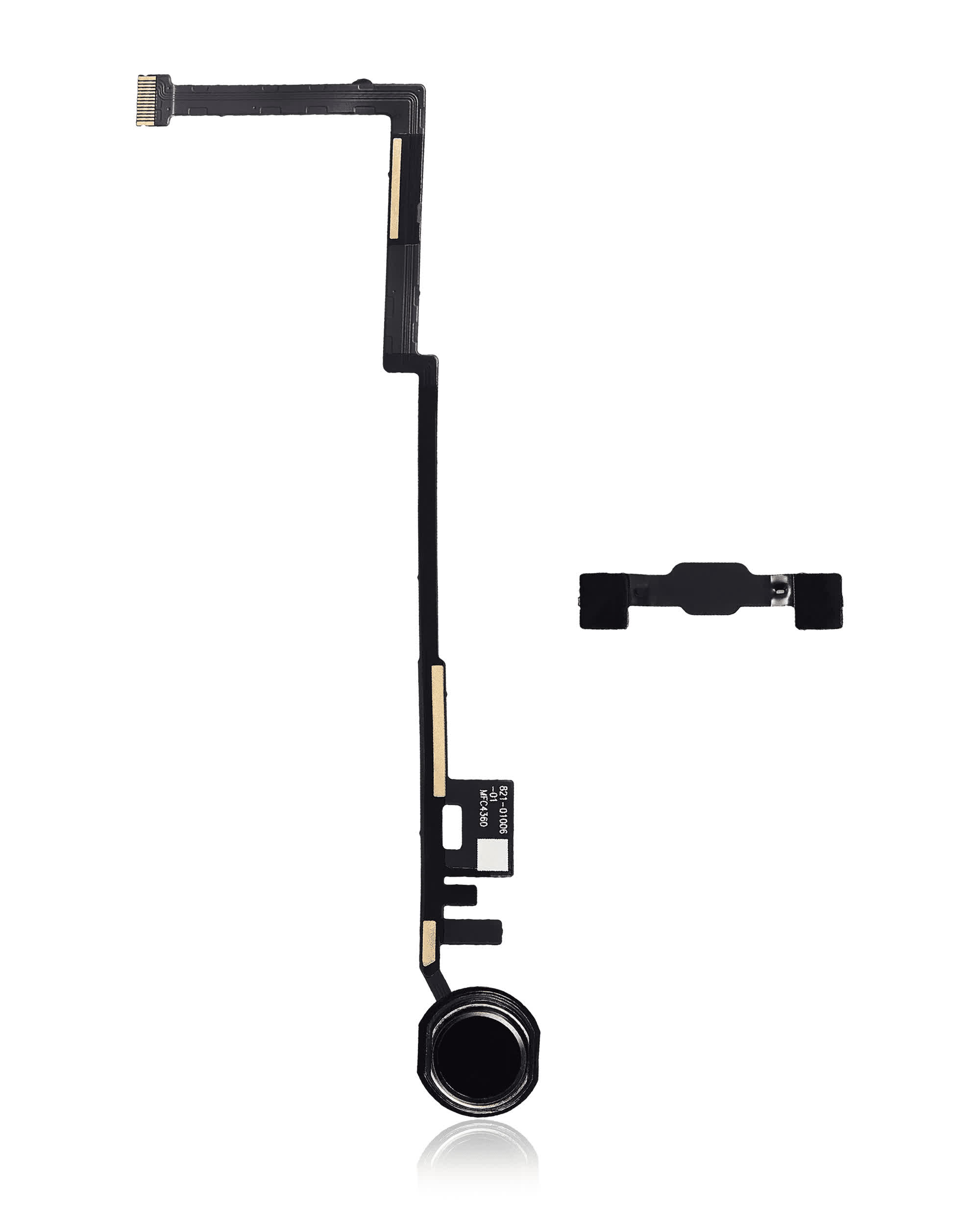 Homebutton-Flexkabel für iPad 5 (2017) / iPad 6 (2018) (Aftermarket Plus) (Black (Schwarz))