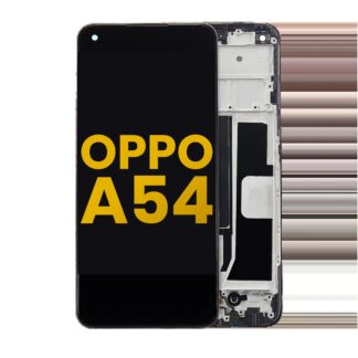 LCD Display mit Rahmen für OPPO A54 5G (professionell aufgearbeitet)