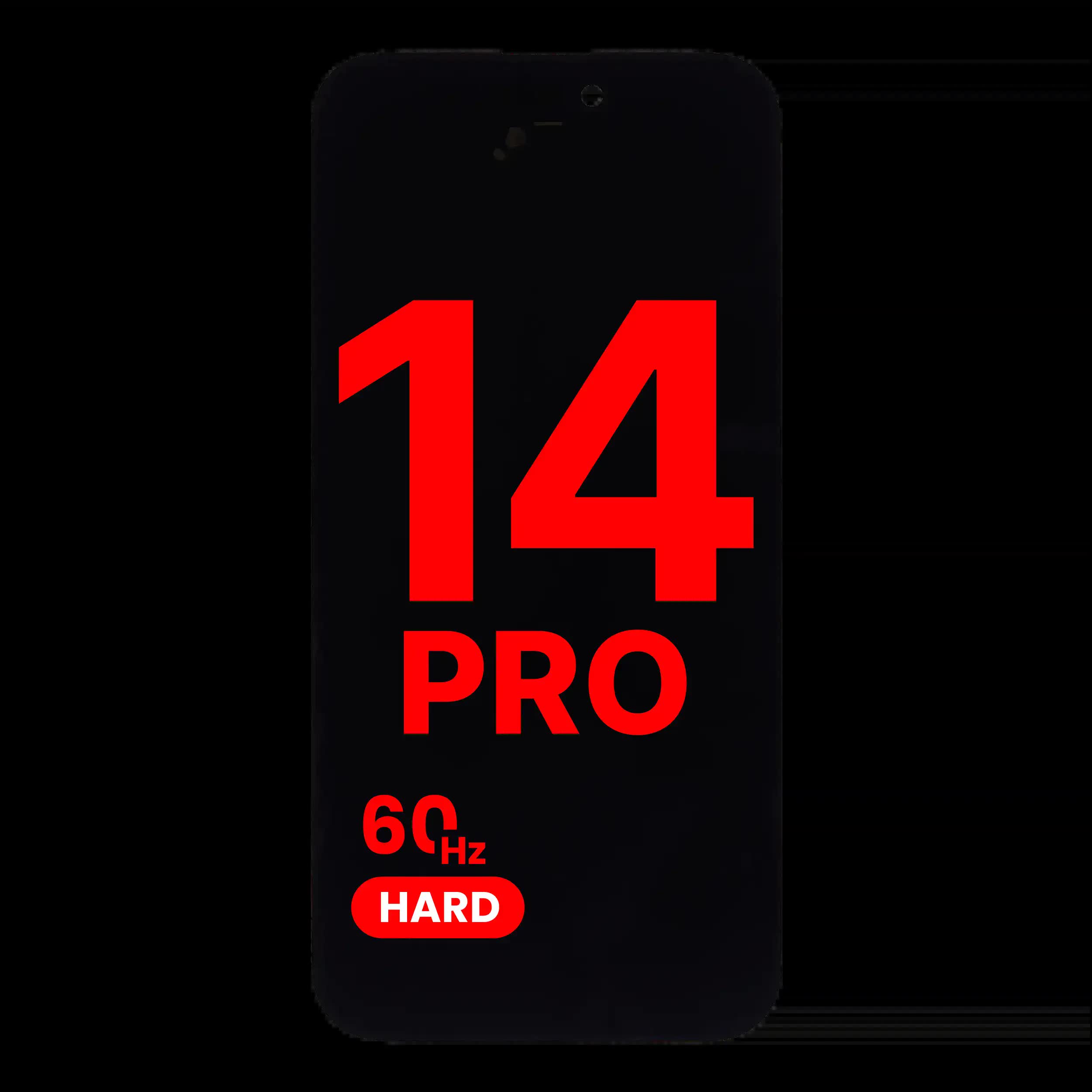 OLED Display für iPhone 14 Pro (Aftermarket Plus: Hard) (60HZ)