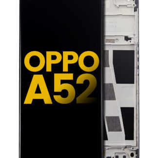 LCD Display mit Rahmen für OPPO A52 / A72 / A92 (professionell aufgearbeitet)