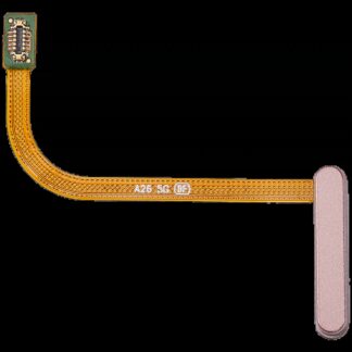 Fingerabdrucksensor mit Flexkabel für Samsung Galaxy A26 5G (A266 / 2025) (Premium) (Peach Pink (Rosa))