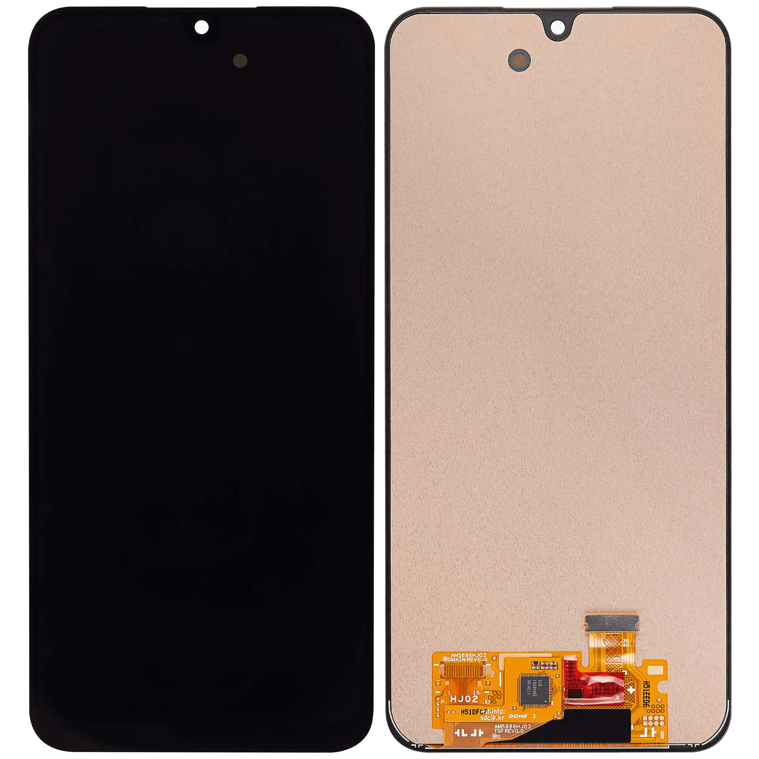 OLED Display ohne Rahmen für Samsung Galaxy A26 5G (A266 / 2025) (professionell aufgearbeitet) – Bild 2
