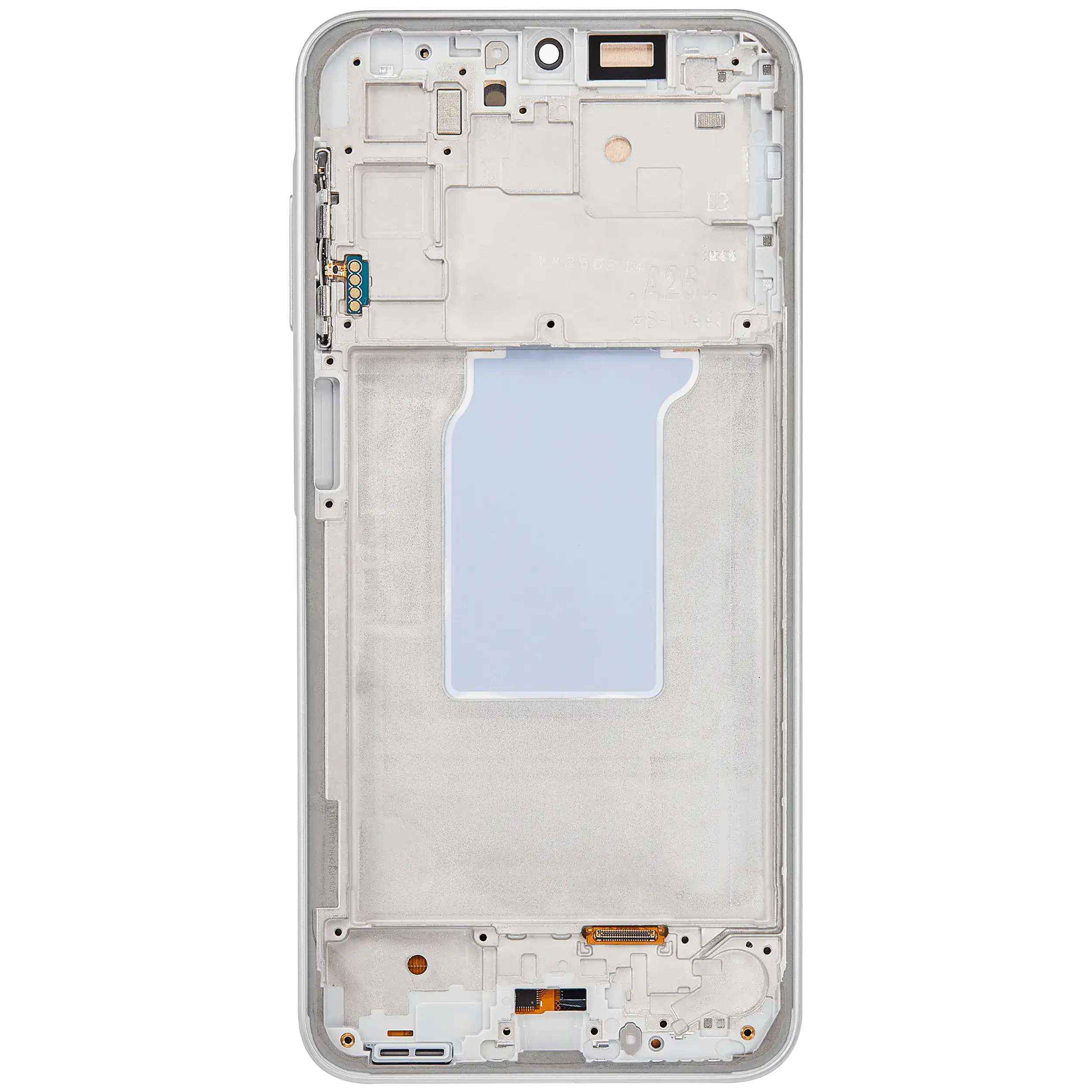 OLED Display mit Rahmen für Samsung Galaxy A26 5G (A266 / 2025) (professionell aufgearbeitet) (White (Weiß)) – Bild 4