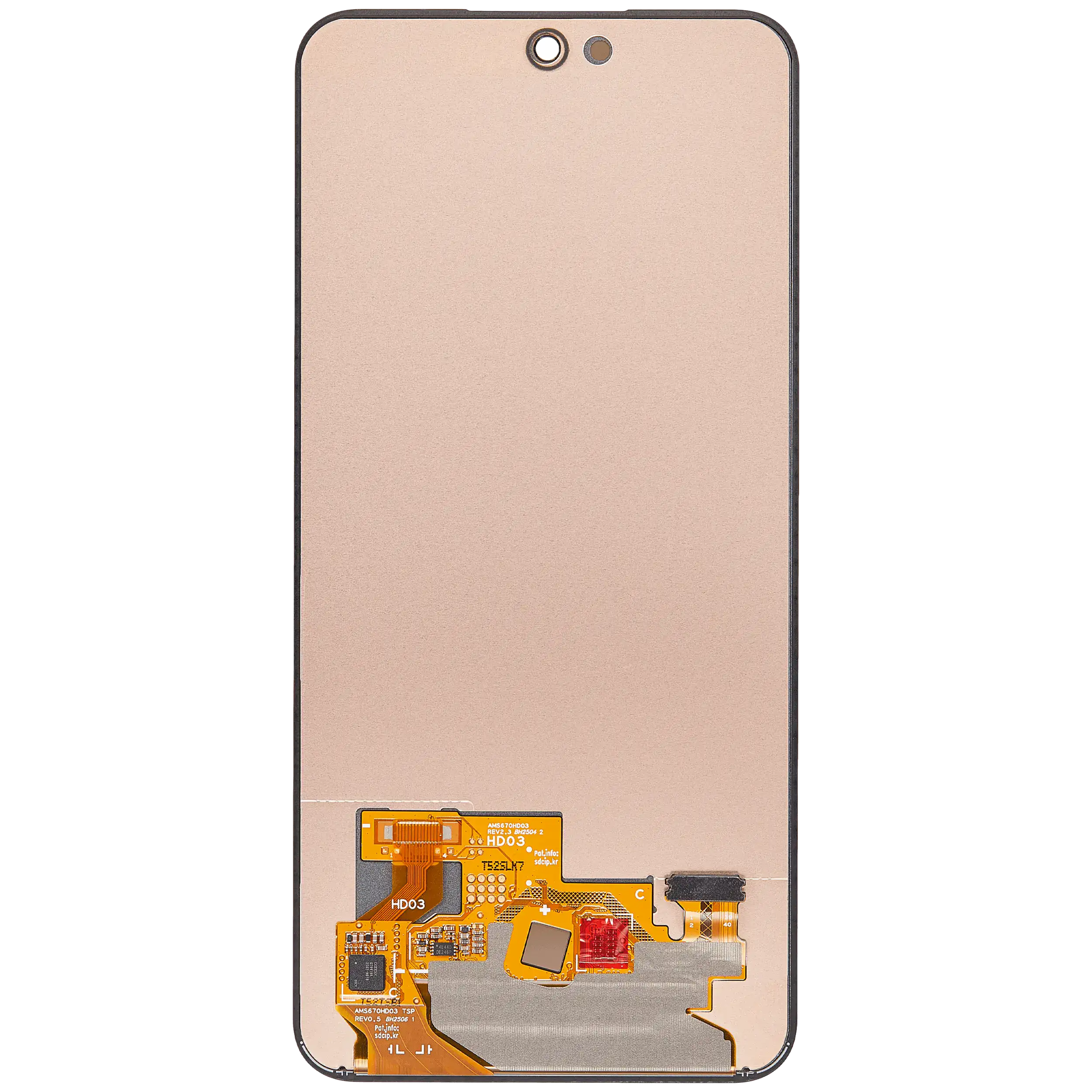 OLED Display ohne Rahmen für Samsung Galaxy A36 5G (A366 / 2025) (professionell aufgearbeitet) – Bild 4
