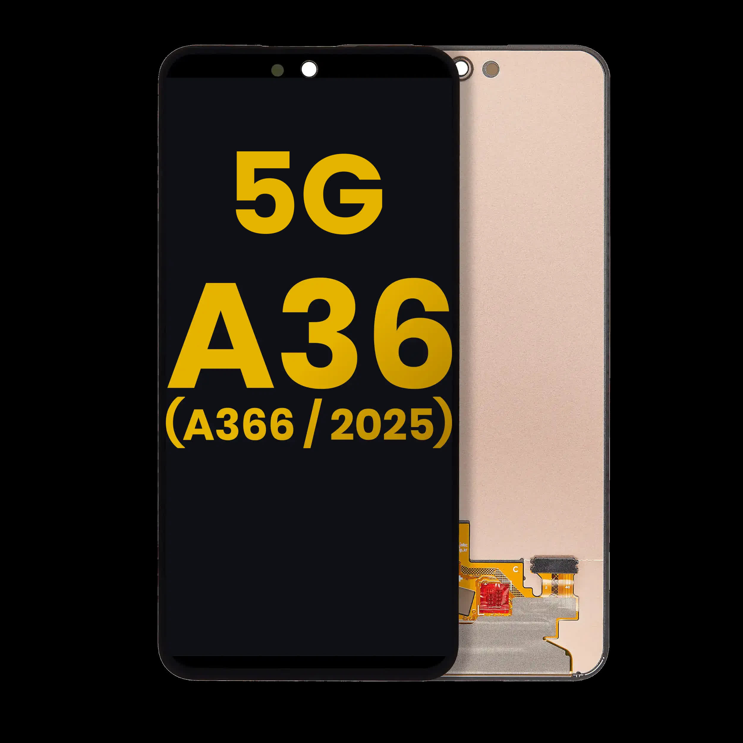 OLED Display ohne Rahmen für Samsung Galaxy A36 5G (A366 / 2025) (professionell aufgearbeitet)