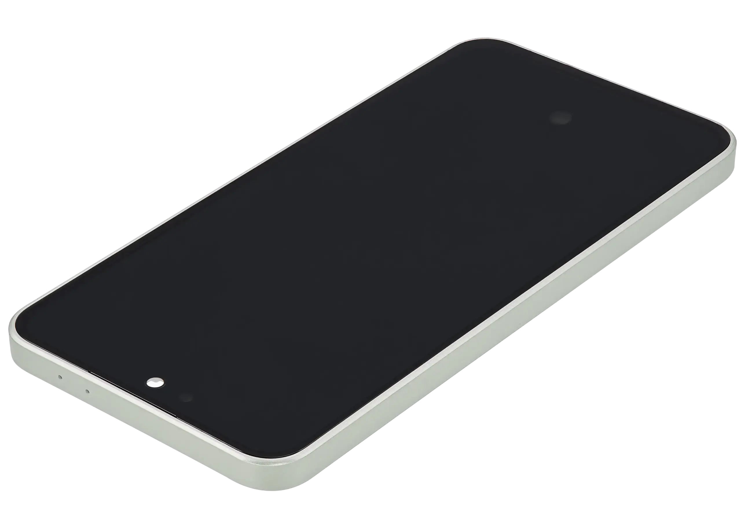 OLED Display mit Rahmen für Samsung Galaxy A36 5G (A366 / 2025) (professionell aufgearbeitet) (Lime) – Bild 4
