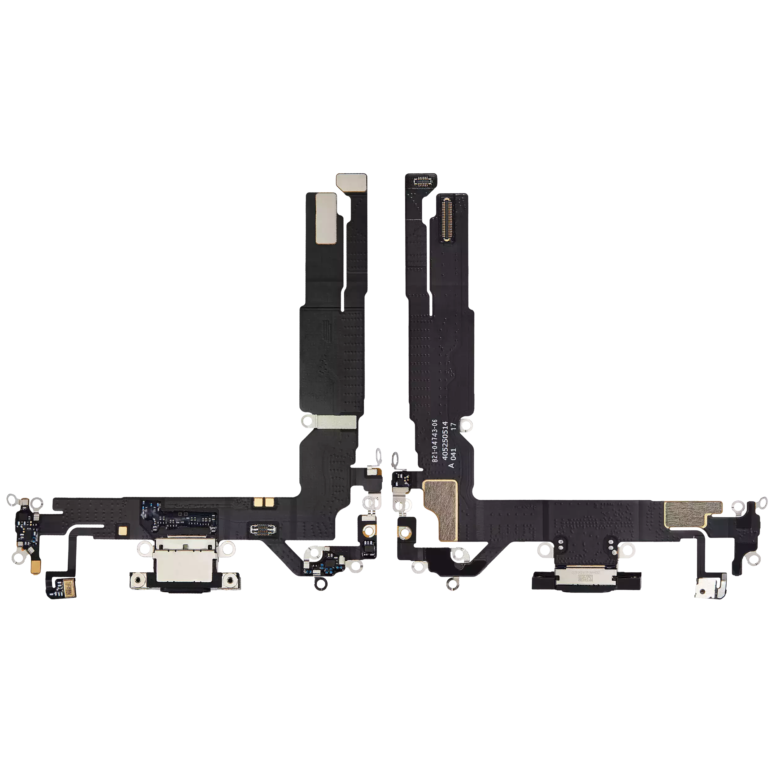 Ladebuchse Flexkabel für iPhone 16 (Premium) (Black (Schwarz)) – Bild 2
