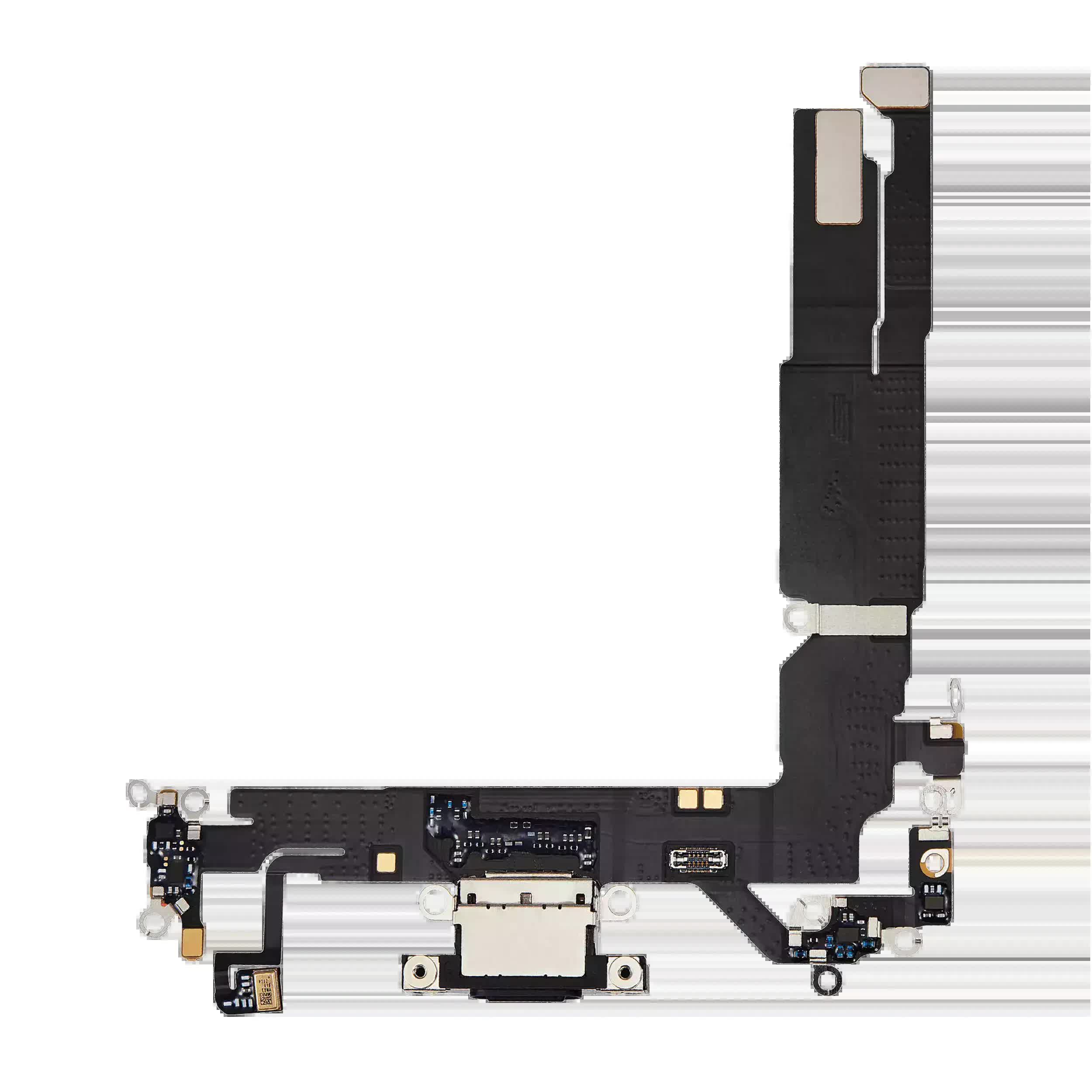 Ladebuchse Flexkabel für iPhone 16 (Premium) (Black (Schwarz))