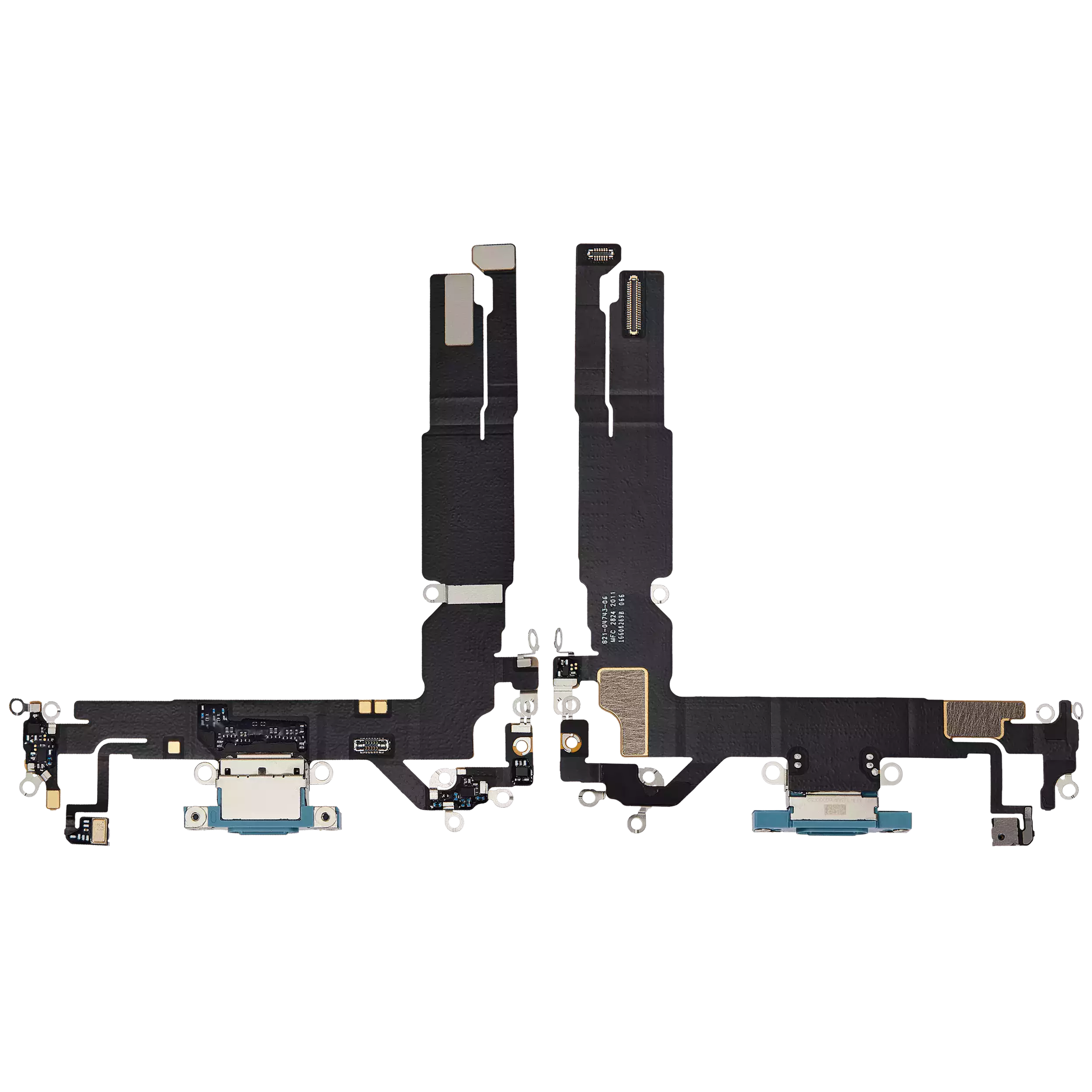 Ladebuchse Flexkabel für iPhone 16 (Premium) (Teal) – Bild 2