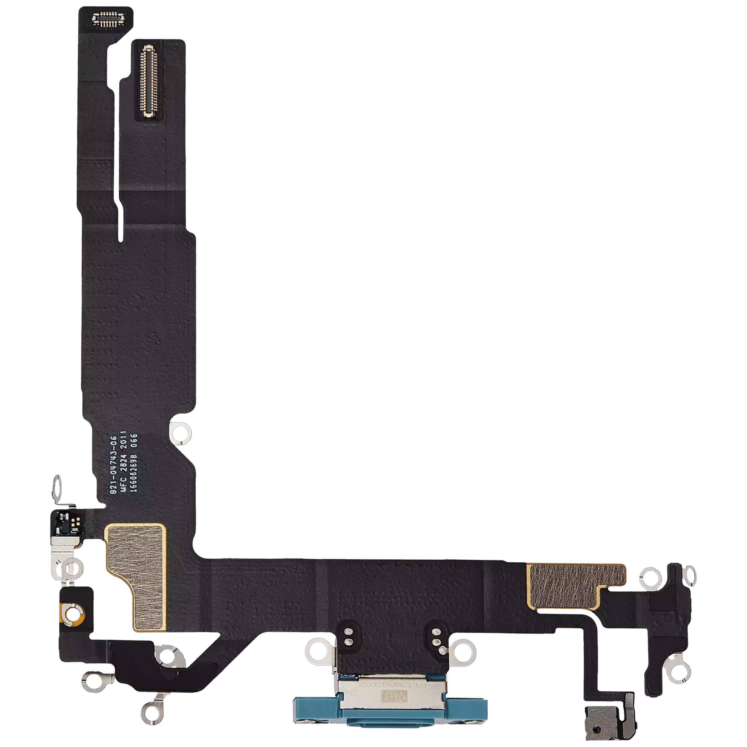 Ladebuchse Flexkabel für iPhone 16 (Premium) (Teal) – Bild 3