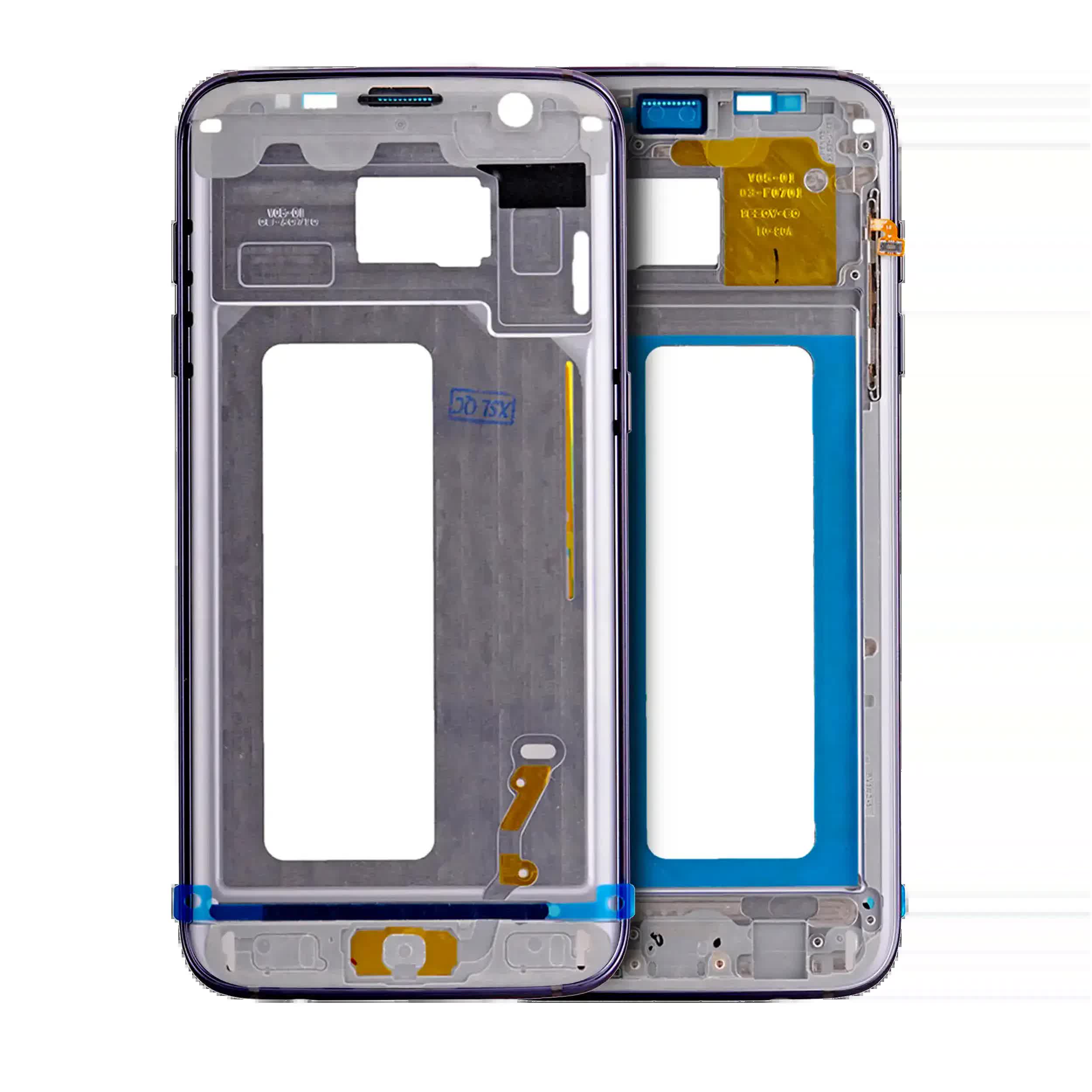 Mittelrahmen Including Akku für Samsung Galaxy S7 (mit Kleinteilen) (Service Pack) (Black (Schwarz))