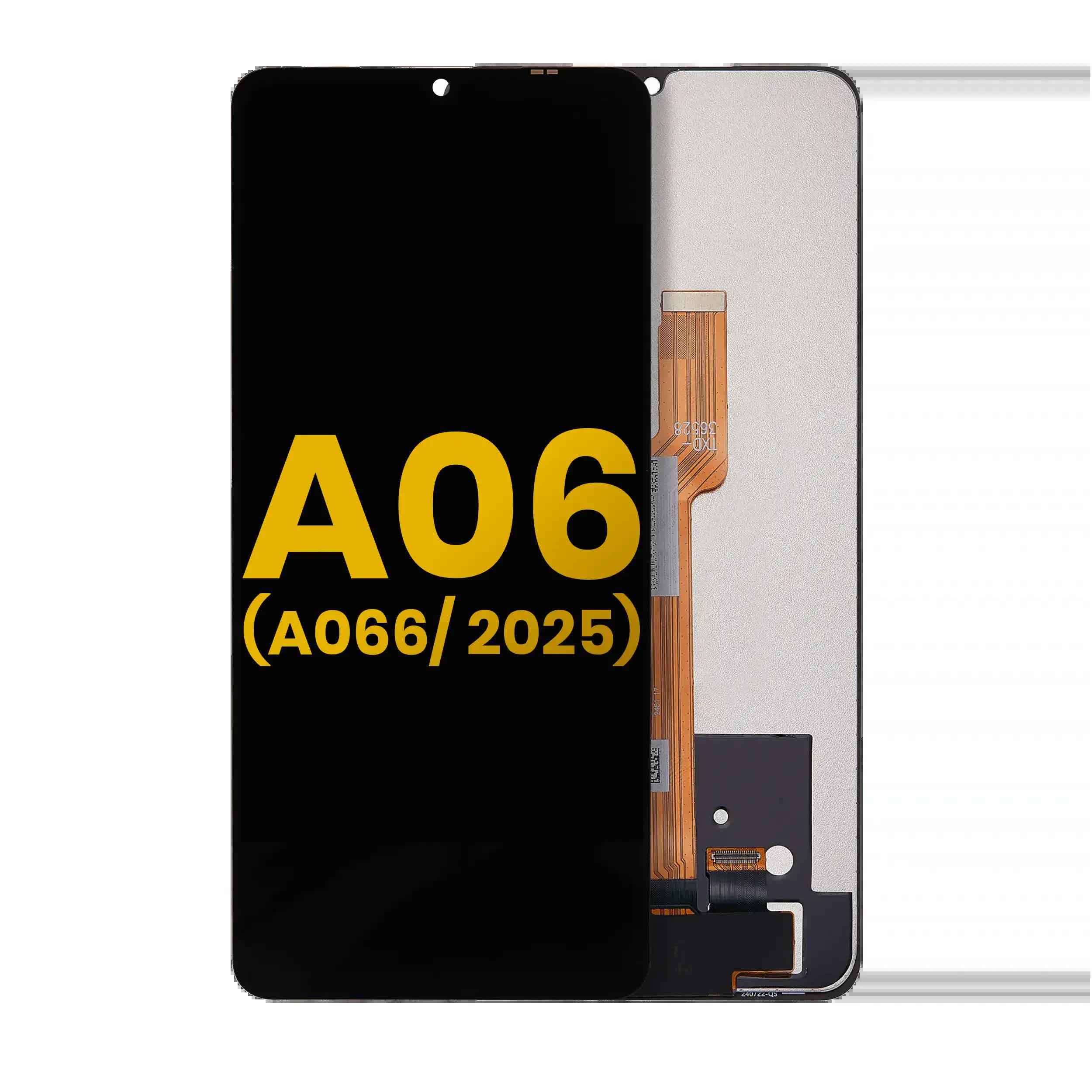 LCD Display ohne Rahmen für Samsung Galaxy A06 5G (A066 / 2025) (professionell aufgearbeitet)