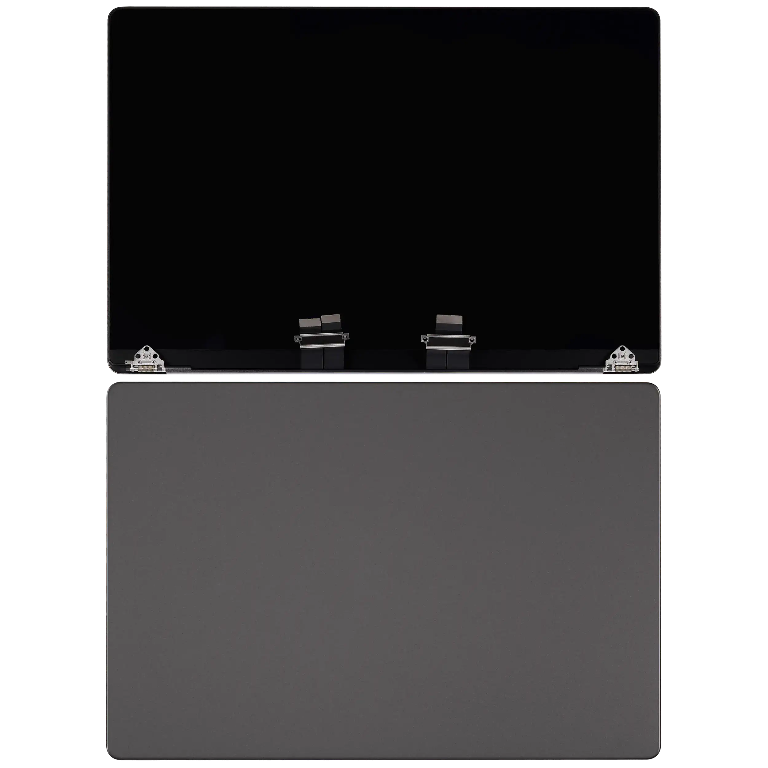 komplette LCD-Displayeinheit für MacBook Pro 16" (A3403 / A3186 Late 2024) (vormontiert Lid Angle Sensor Kabel) (ausgebautes Originalteil: Grade A) (Space Bl – Bild 2