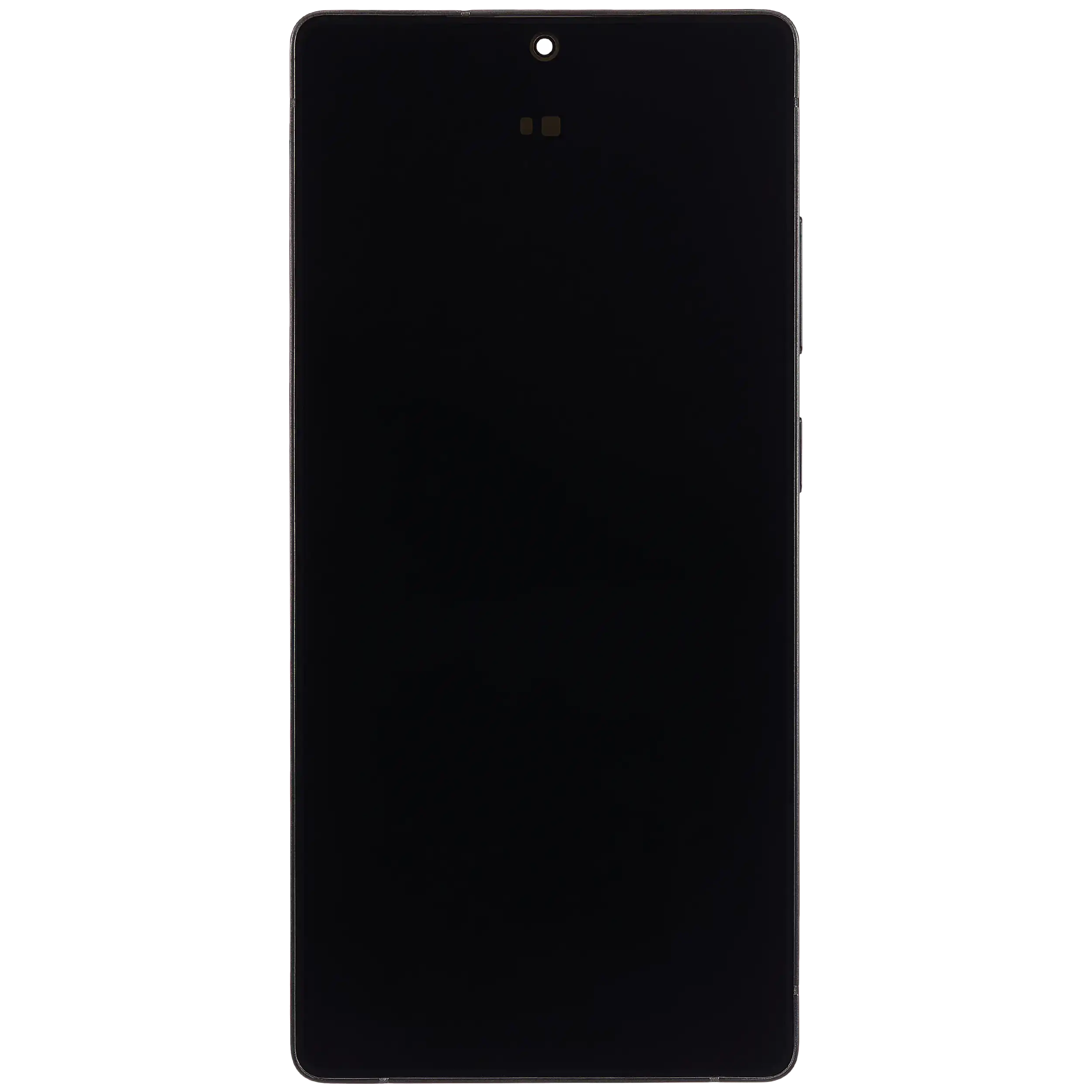 OLED Display mit Rahmen für Samsung Galaxy S25 Ultra 5G (professionell aufgearbeitet) (US & International) (Titanium Jet Black) – Bild 3