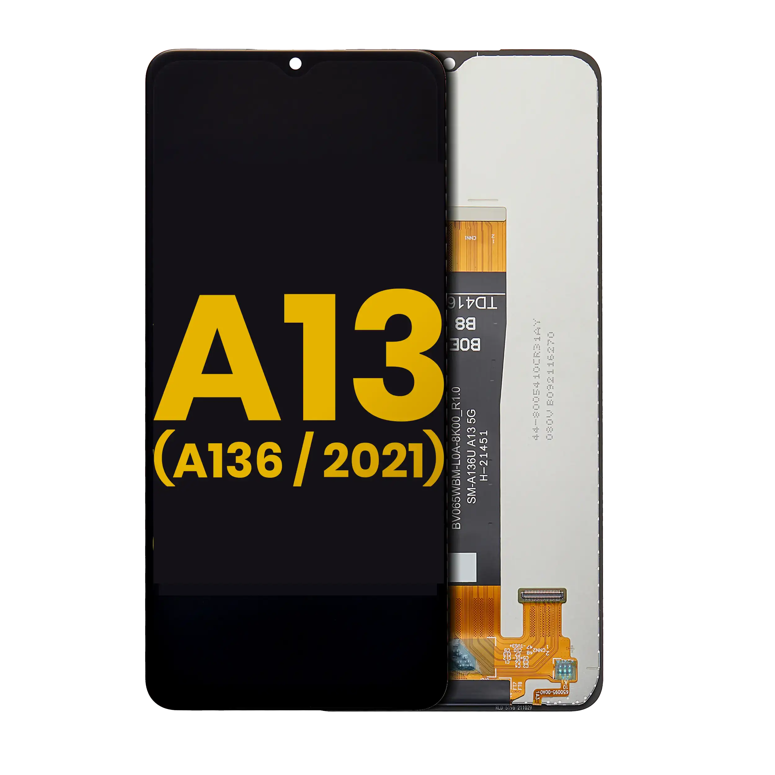 LCD Display mit Rahmen für Samsung Galaxy A13 5G (A136U / 2021) (US-Version) (Service Pack) – Bild 2