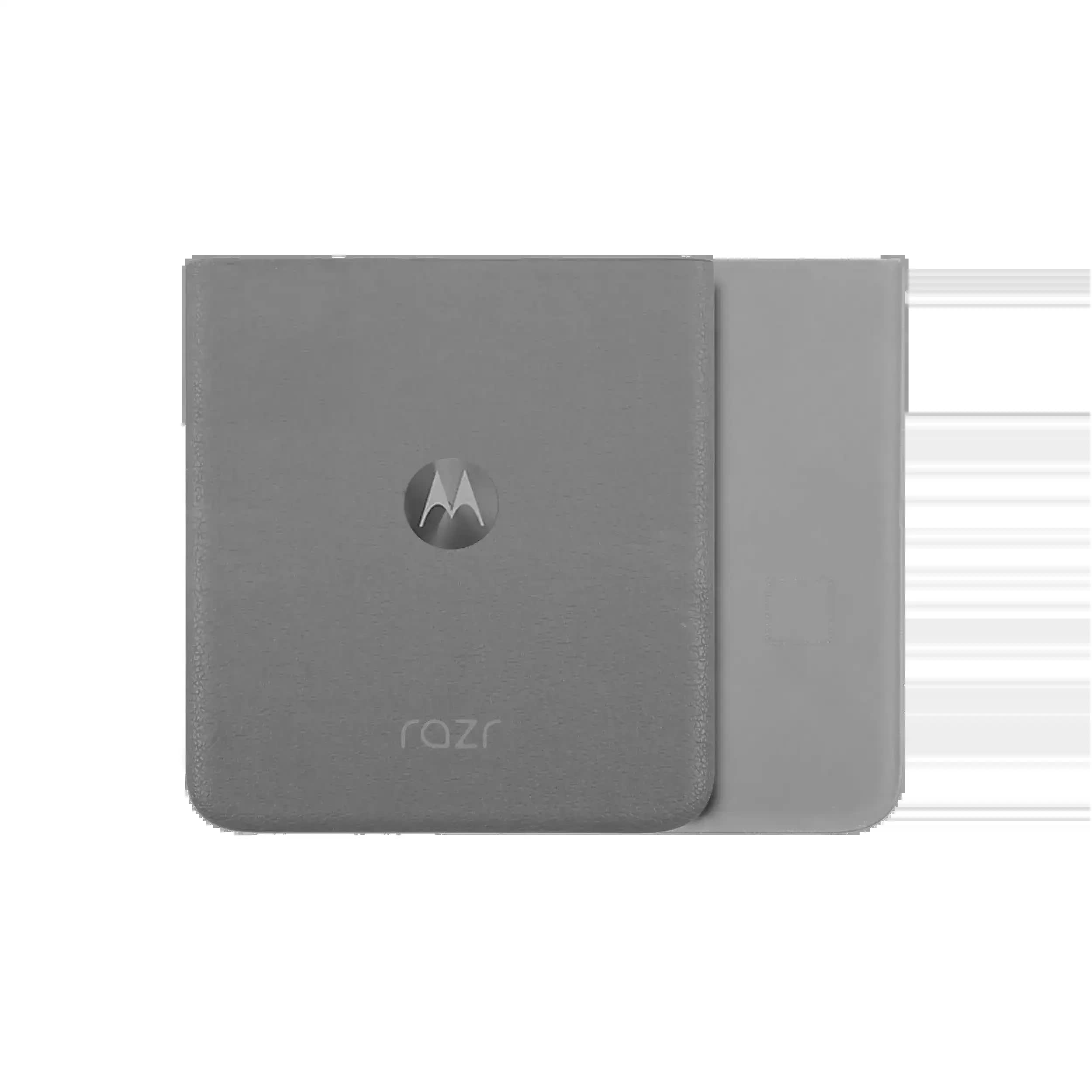 Rückdeckelglas für Motorola Razr / Razr 50 (XT2453 / 2024) (Original) (Koala Grey)
