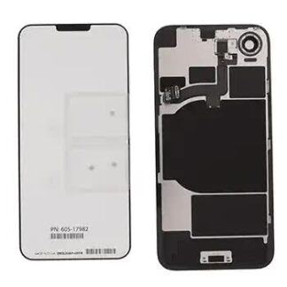 Rückglas mit MagSafe Magnet & NFC & Taschenlampen-Flexkabel für iPhone 16e (Original) (White (Weiß))