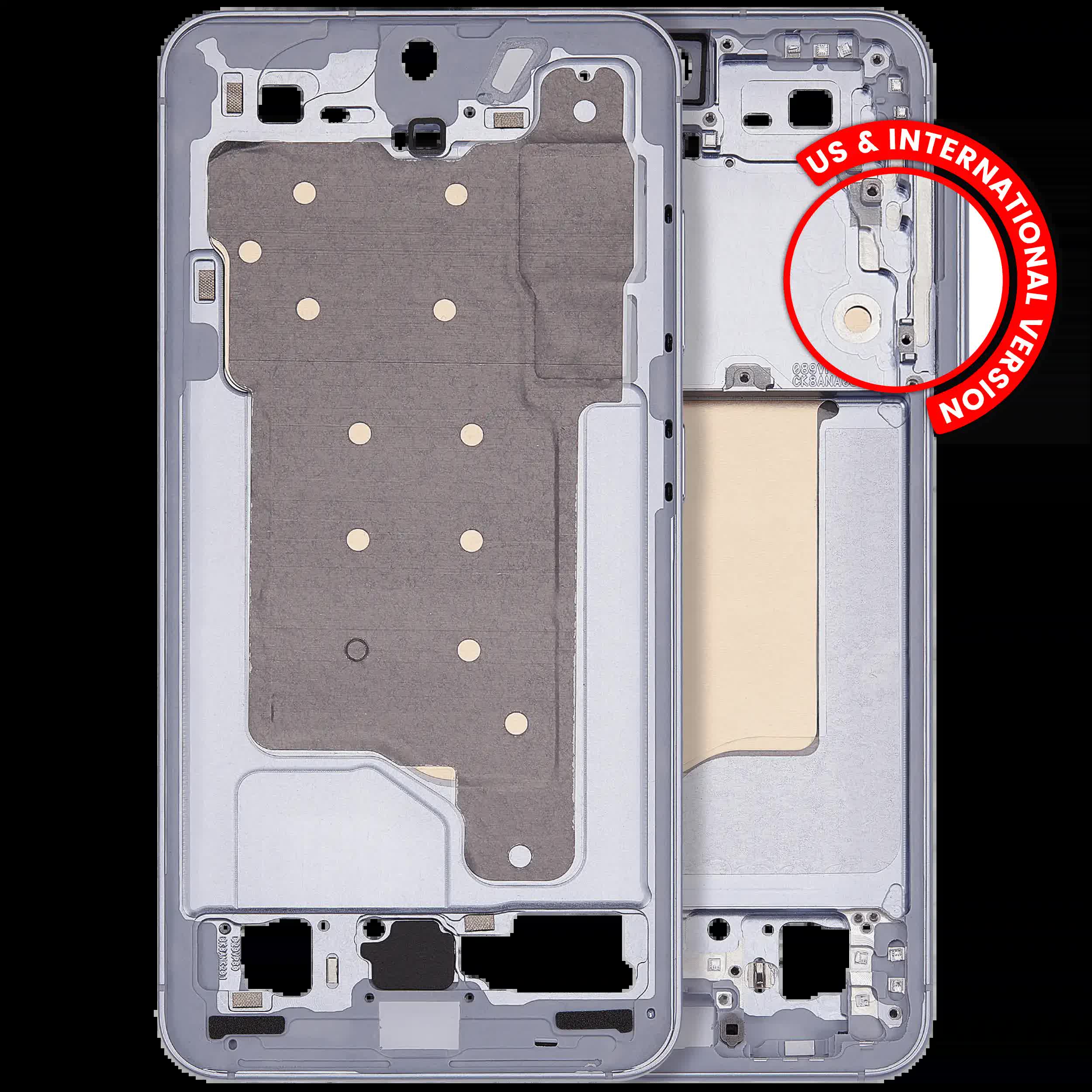 Mittelrahmen für Samsung Galaxy S25 5G (US & International Version) (Icy Blue)